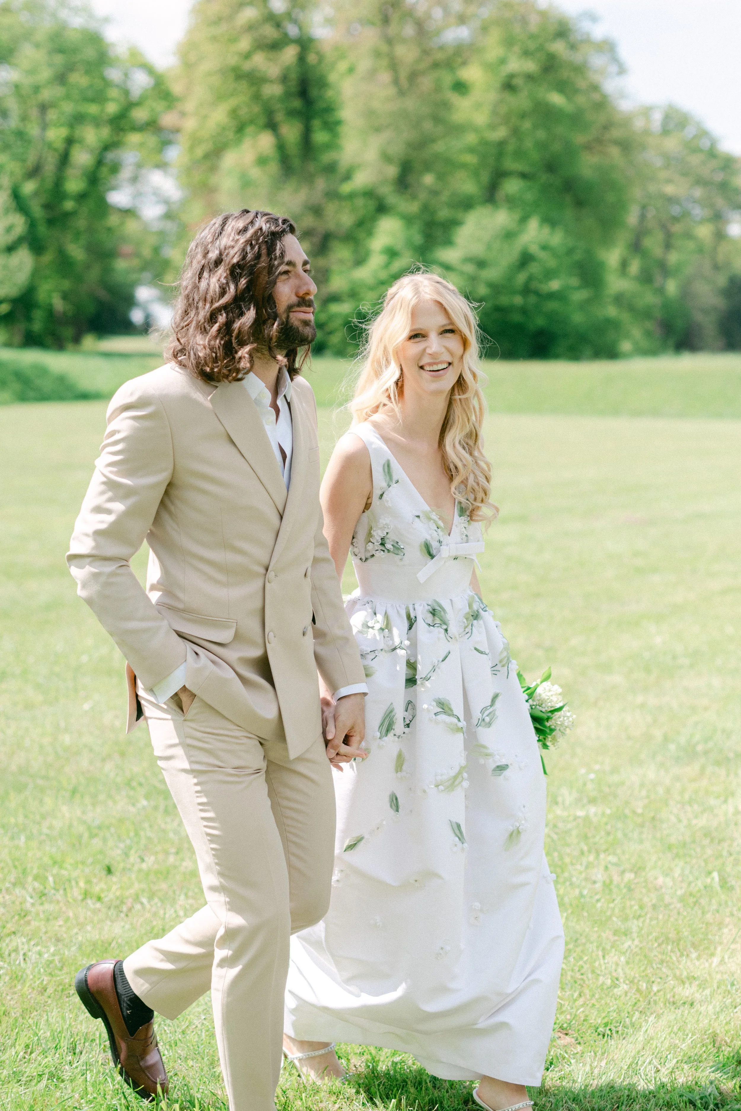 Kristen Bowen Photography, Destination Wedding Photographer, Château du Grand-Lucé engagement, France engagement session, French château engagement photos, Loire Valley engagement photography, fine art wedding photographer