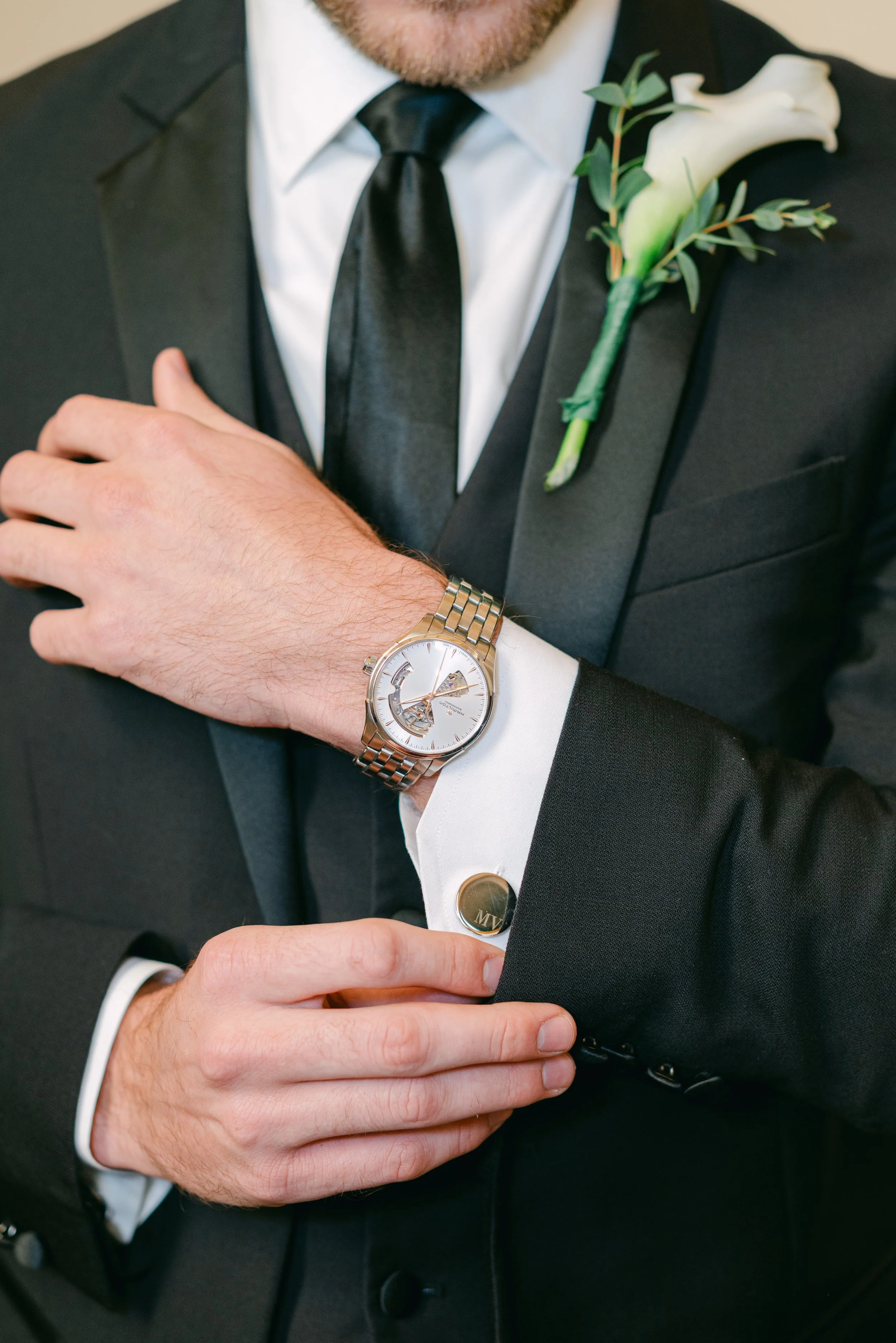 Kristen Bowen Photography, Indianapolis Wedding Photographer,  Chatham Hills Wedding, Groom details