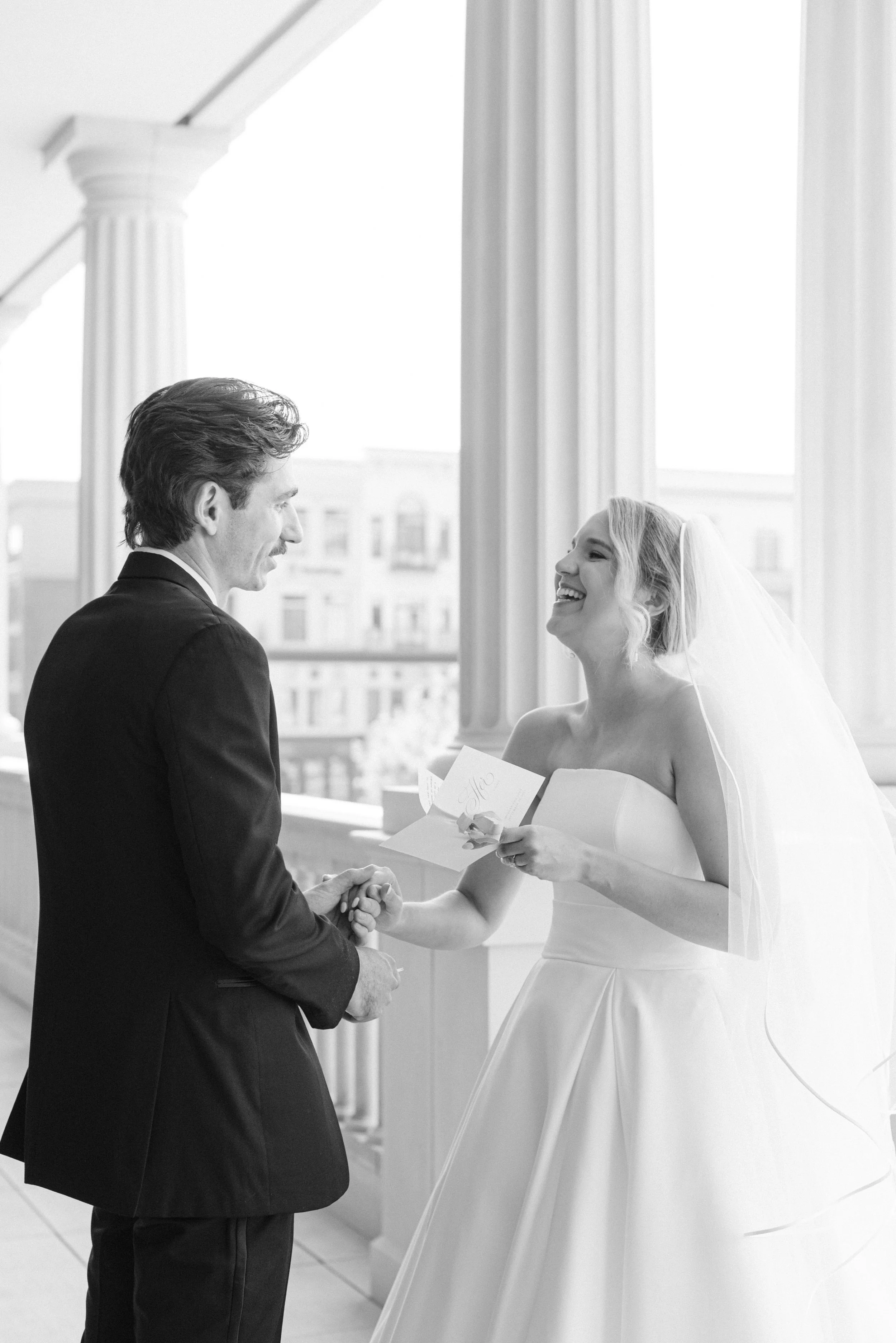 Kristen Bowen Photography, Indianapolis Wedding Photographer, Hotel Carmichael Wedding, private vows