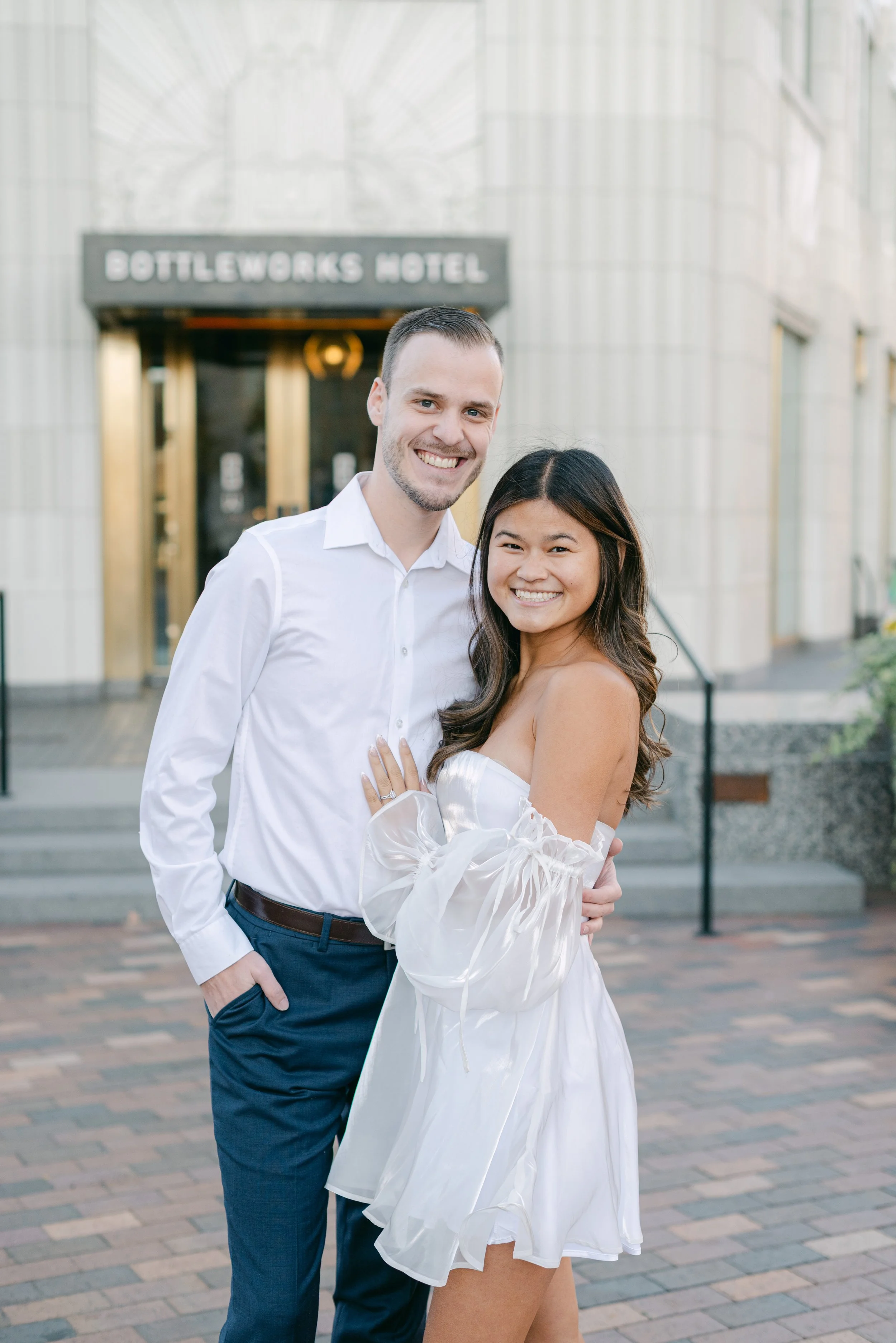 Kristen Bowen Photography, Indianapolis Wedding Photographer, Bottleworks Hotel, Engagement Session