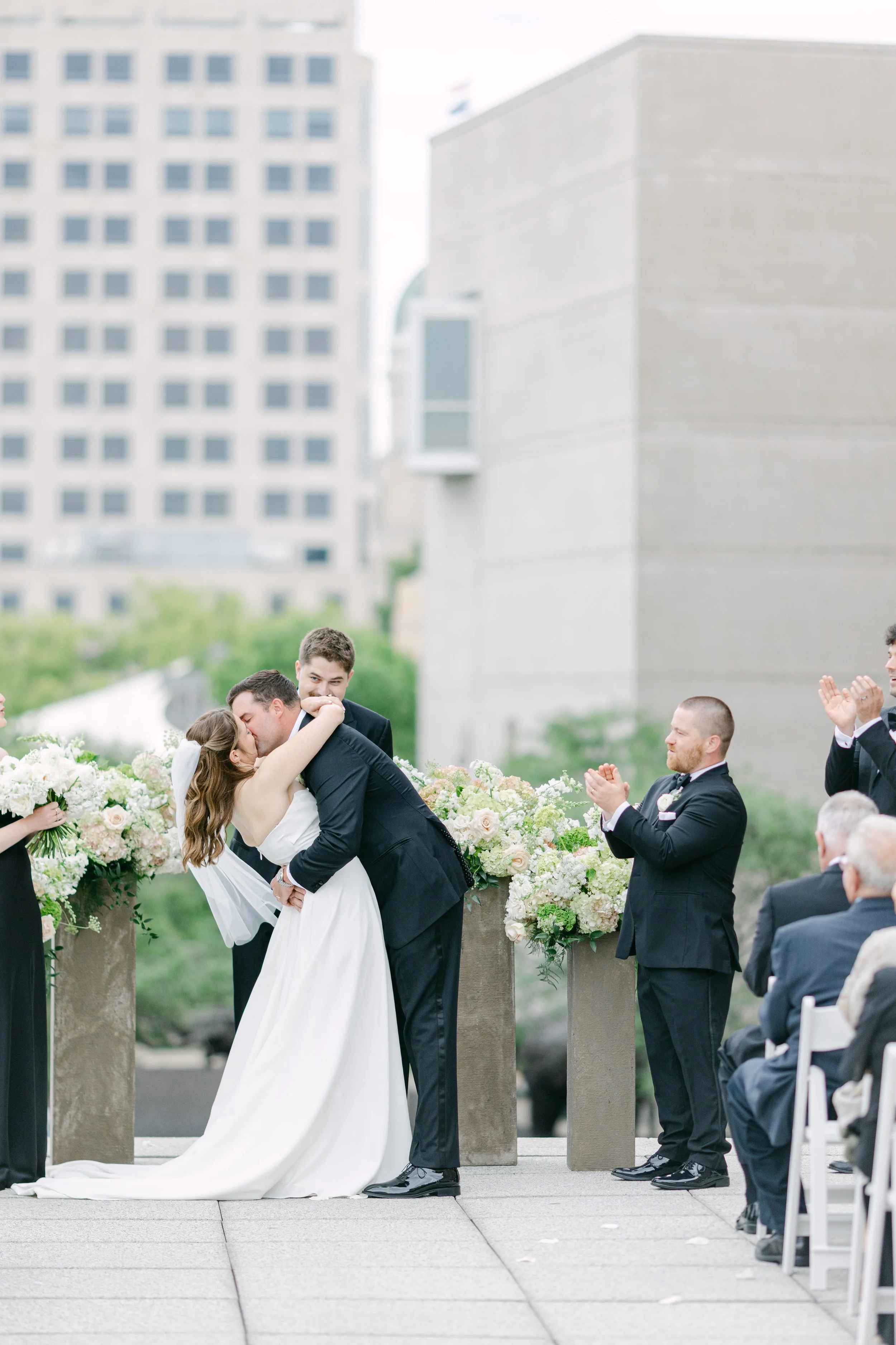 Kristen Bowen Photography, Indianapolis Wedding Photographer, Indiana State Museum Wedding, Wedding Ceremony