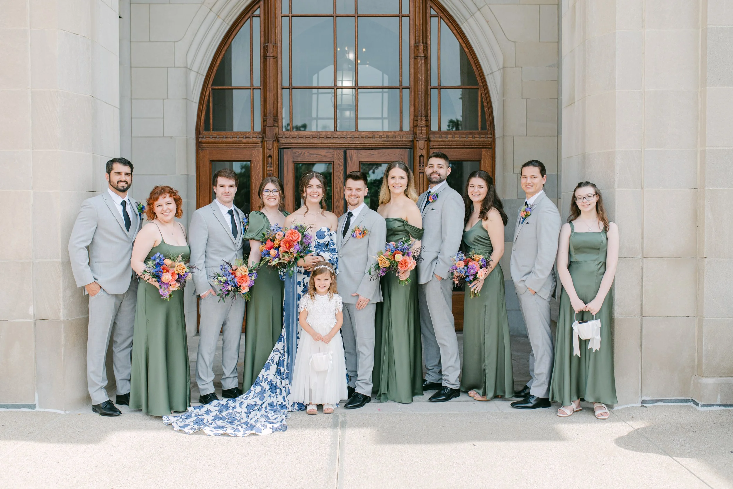 Kristen Bowen Photography, Indianapolis Wedding Photographer, Garden Inspired Wedding