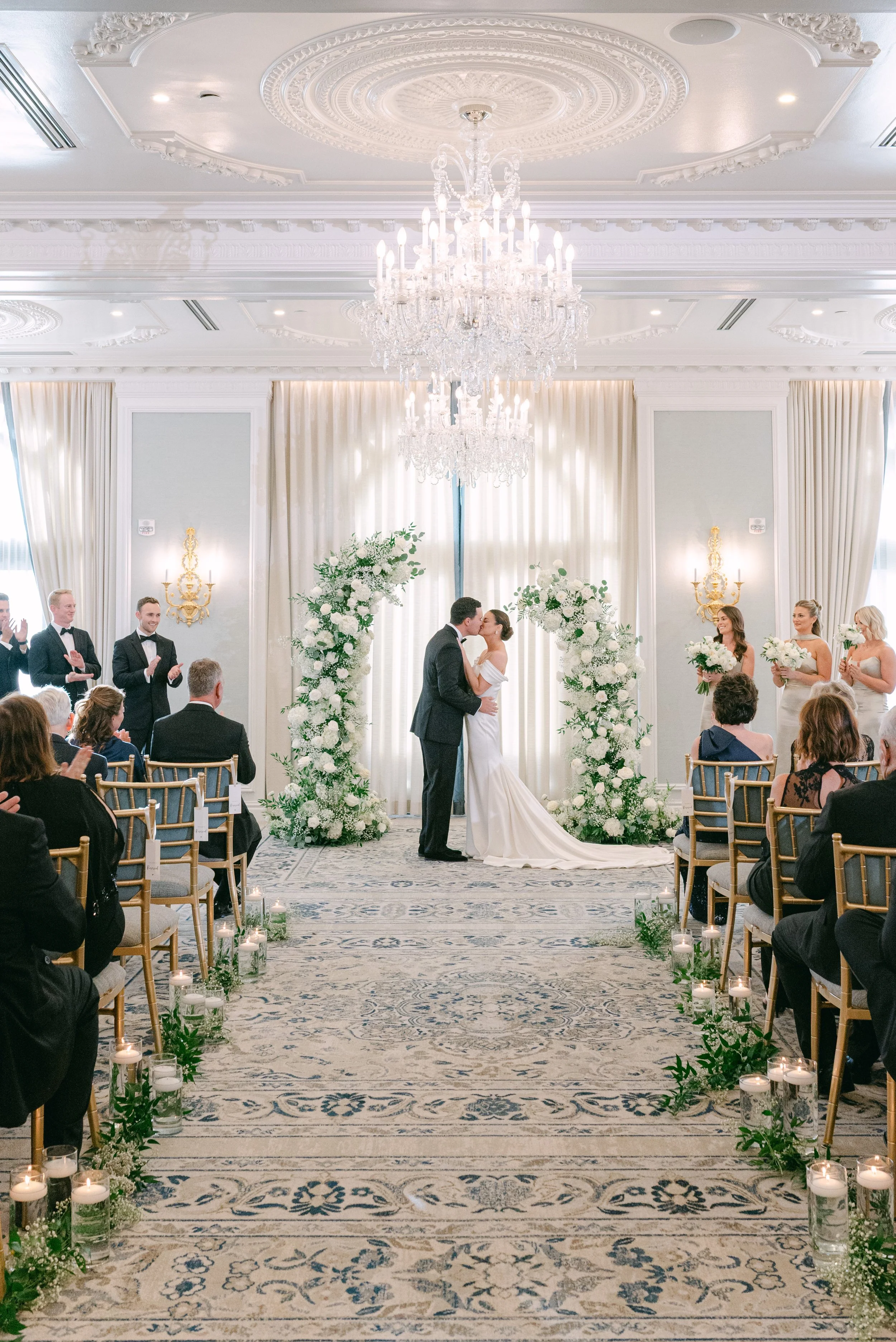 Kristen Bowen Photography, Indianapolis Wedding Photographer, Hotel Carmichael Wedding, wedding ceremony