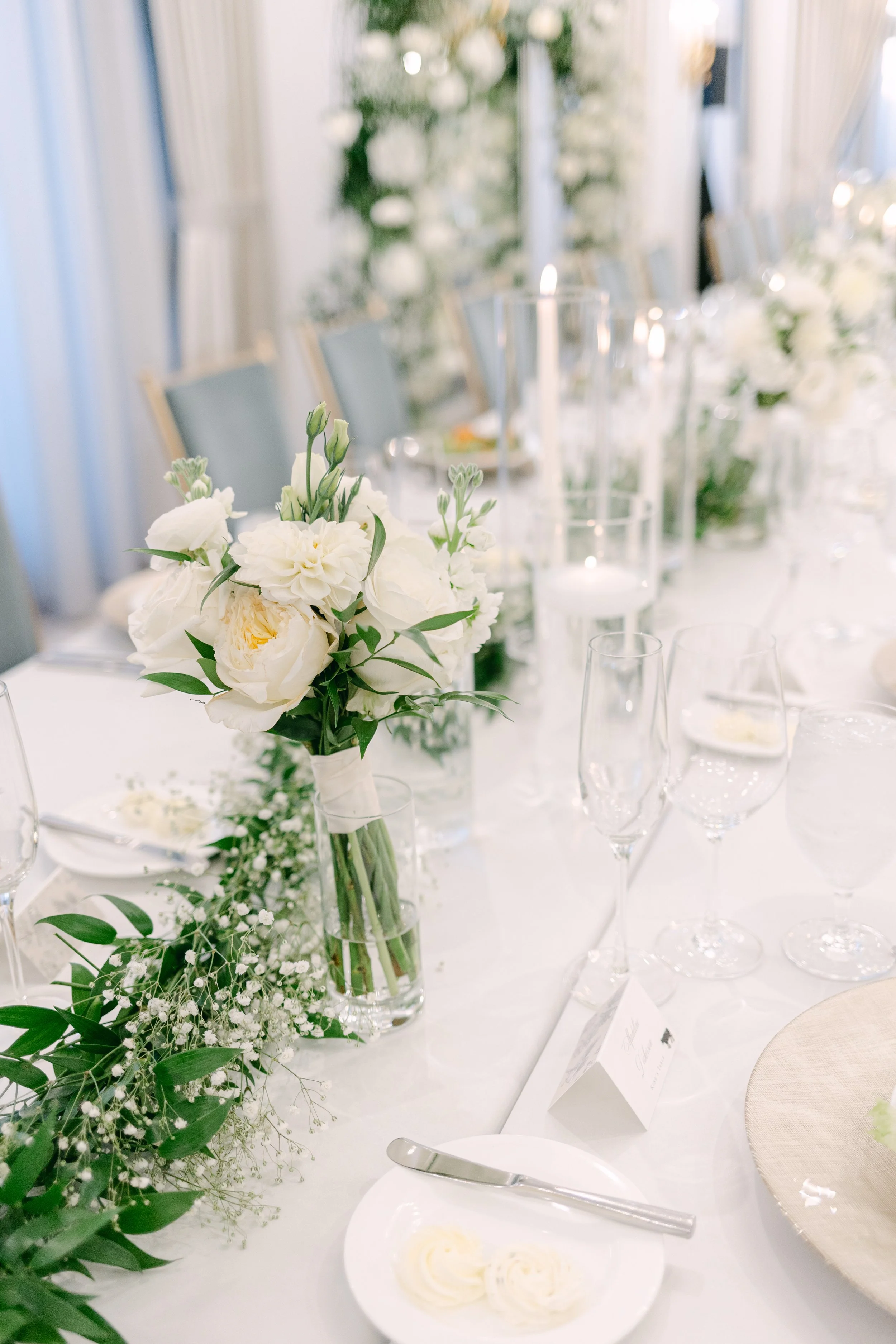 Kristen Bowen Photography, Indianapolis Wedding Photographer, Hotel Carmichael Wedding, reception details