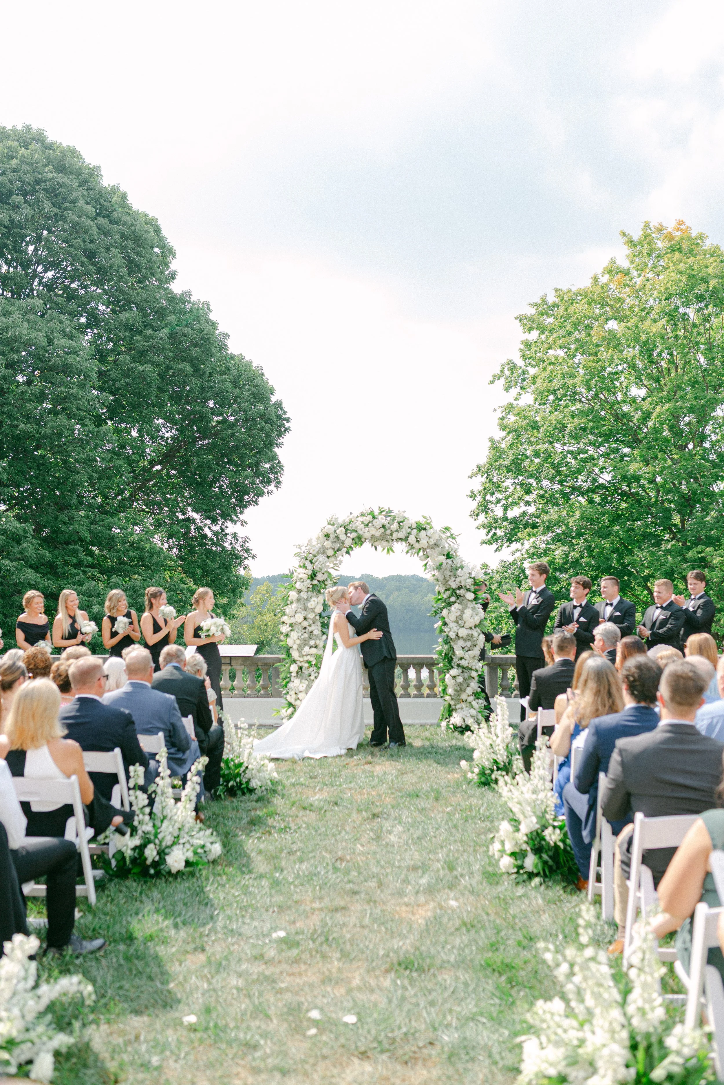 Kristen Bowen Photography, Indianapolis Wedding Photographer, Newfields Wedding, wedding ceremony