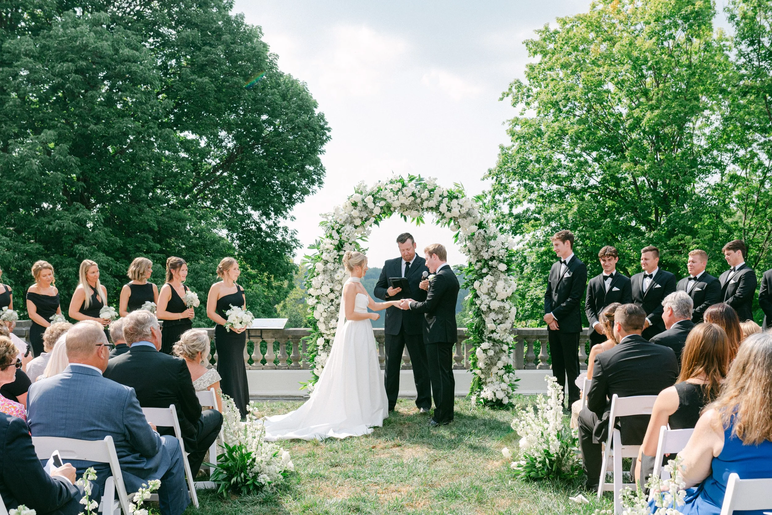 Kristen Bowen Photography, Indianapolis Wedding Photographer, Newfields Wedding, wedding ceremony