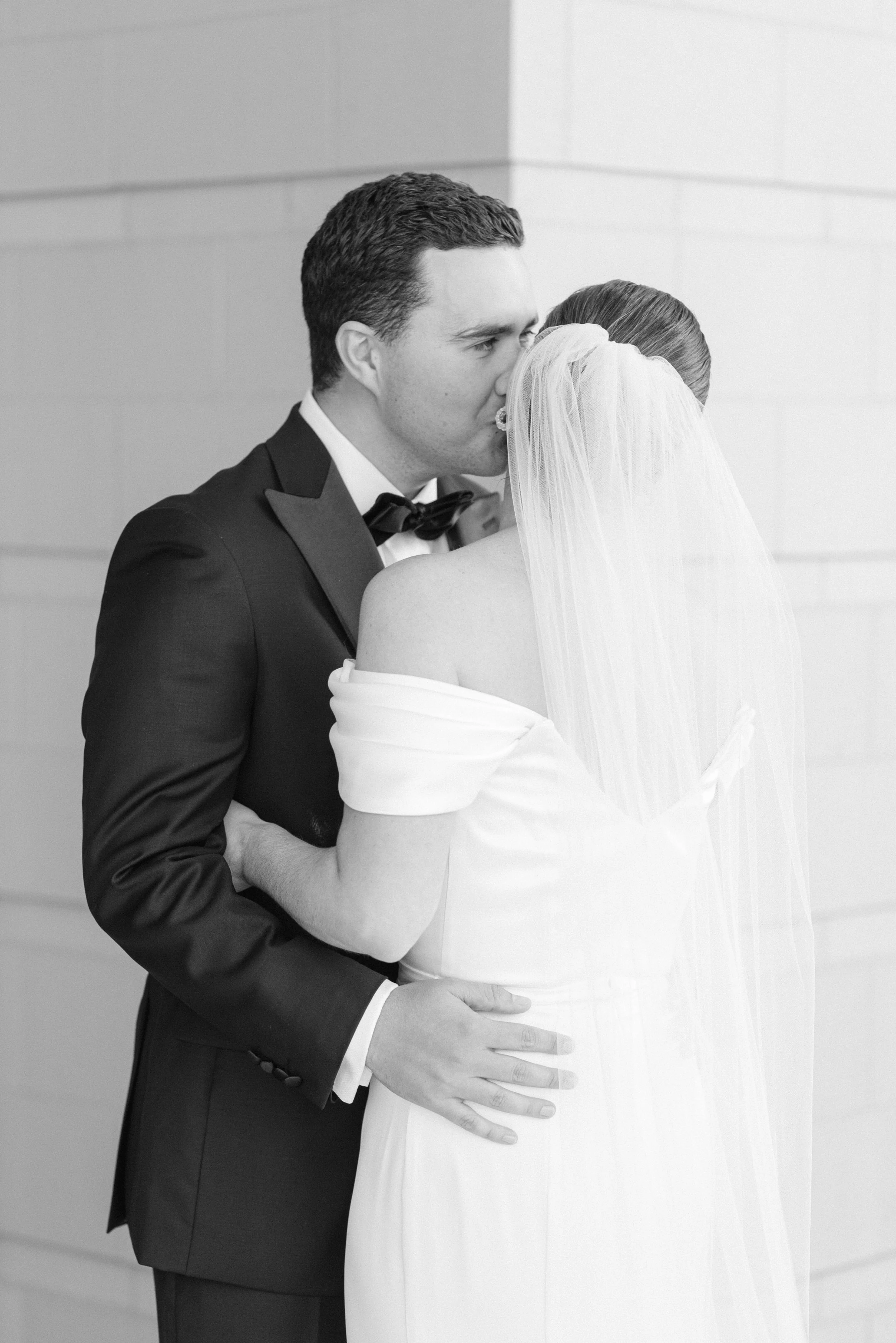 Kristen Bowen Photography, Indianapolis Wedding Photographer, Hotel Carmichael Wedding, first look