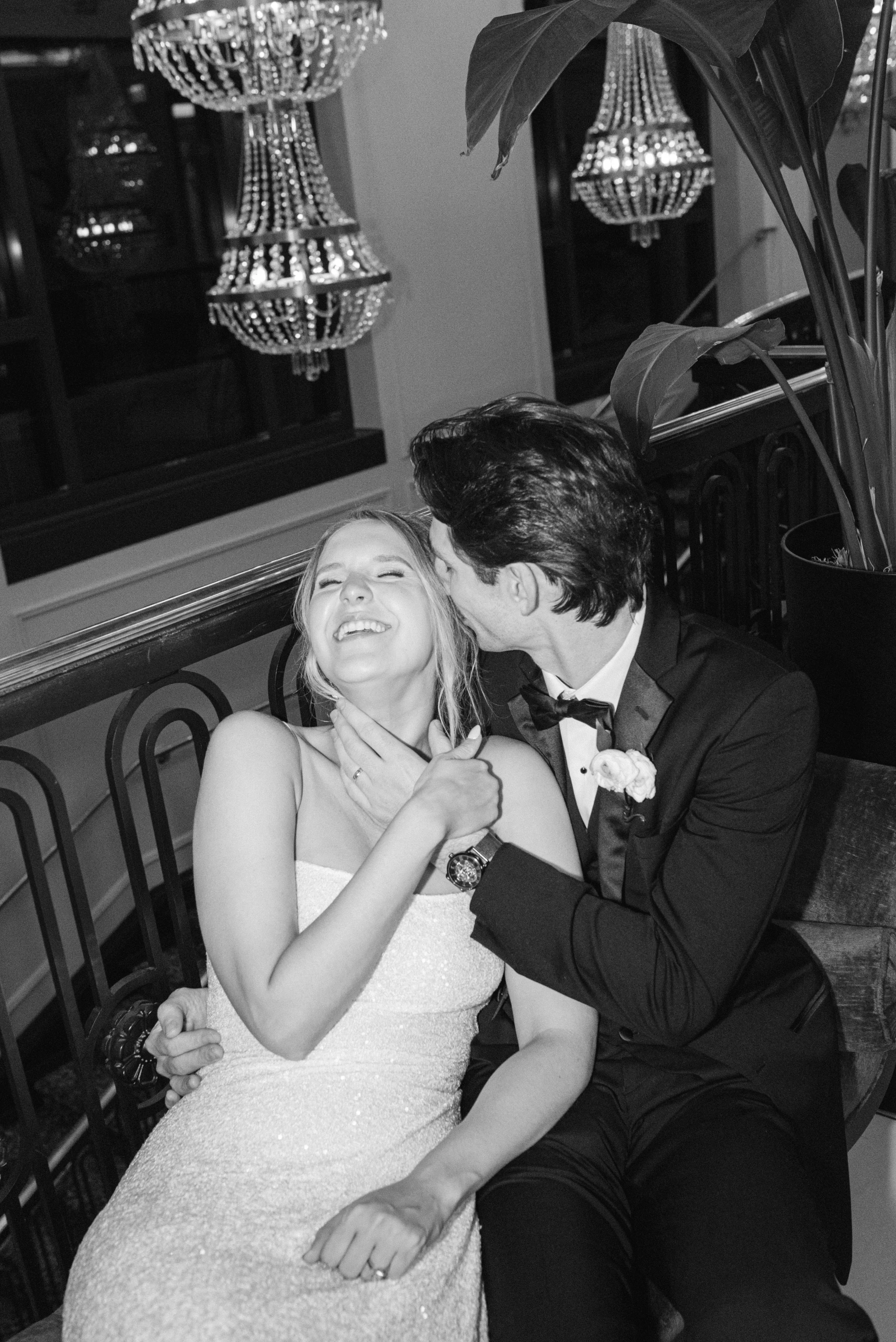 Kristen Bowen Photography, Indianapolis Wedding Photographer, Hotel Carmichael Wedding, After party portraits