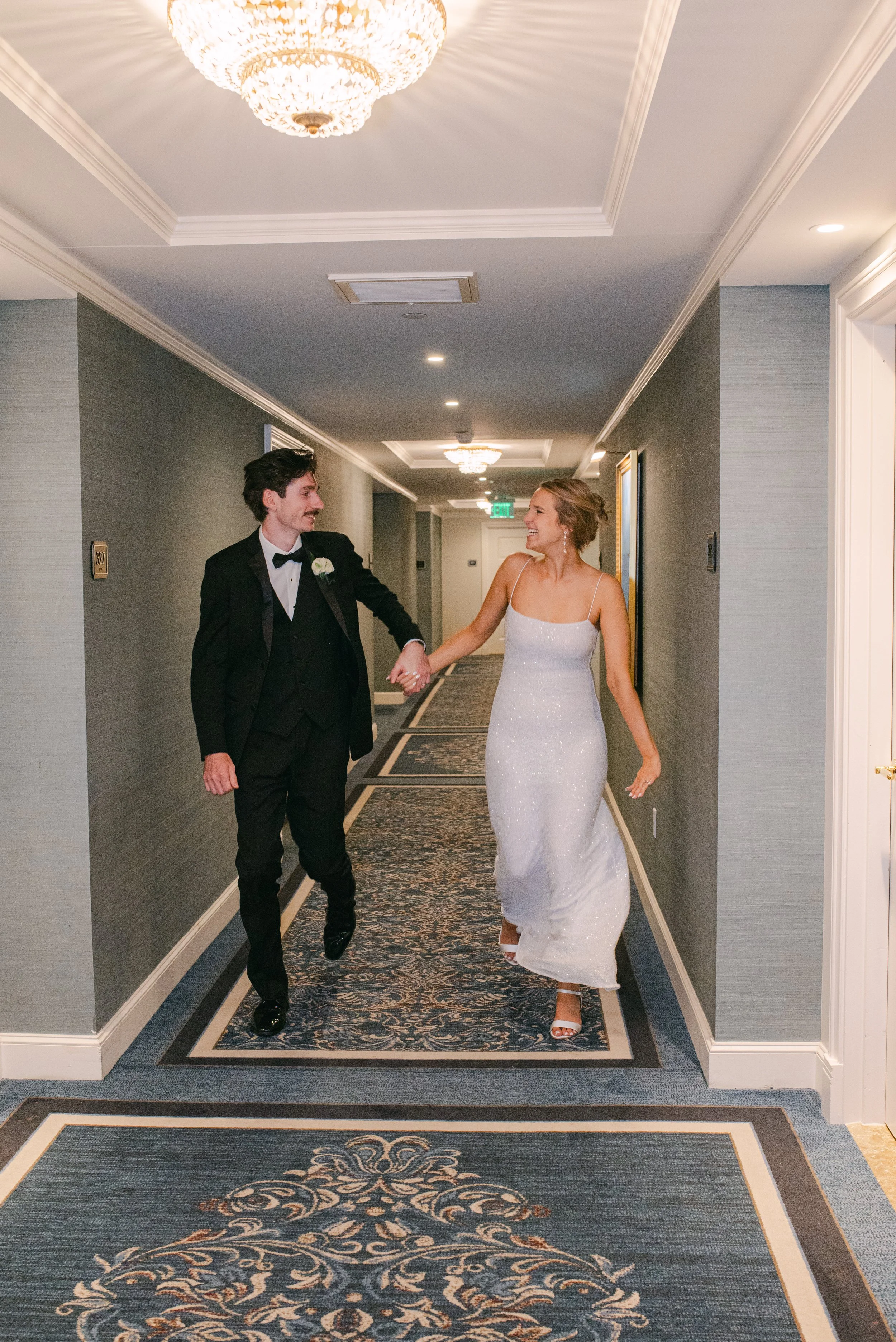 Kristen Bowen Photography, Indianapolis Wedding Photographer, Hotel Carmichael Wedding, After party portraits