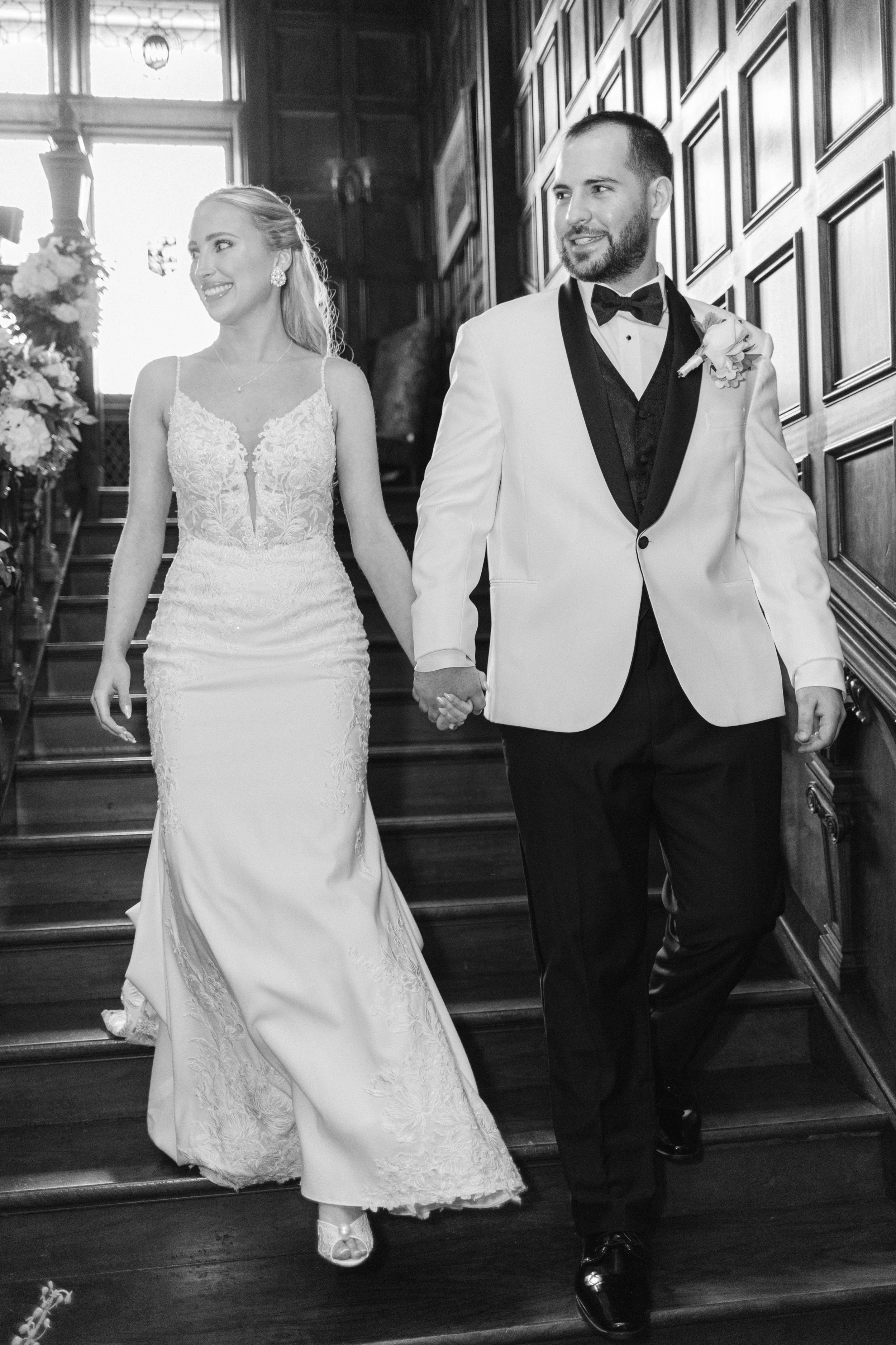Kristen Bowen Photography, Indianapolis Wedding Photographer, Laurel Hall Wedding, Reception entrance