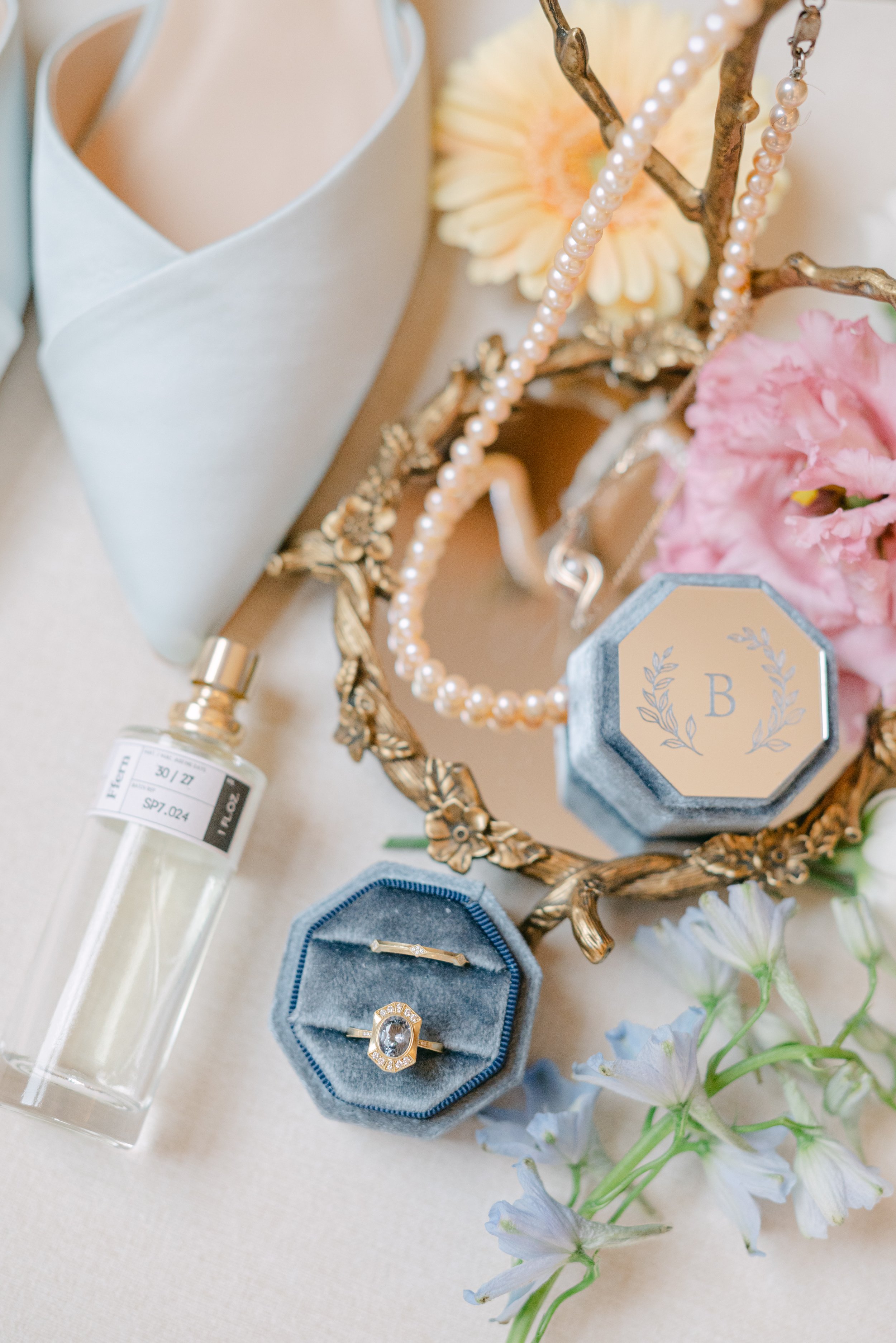 Kristen Bowen Photography, Indianapolis Wedding Photographer, Union Station Wedding, Detail Photos, Flatlay