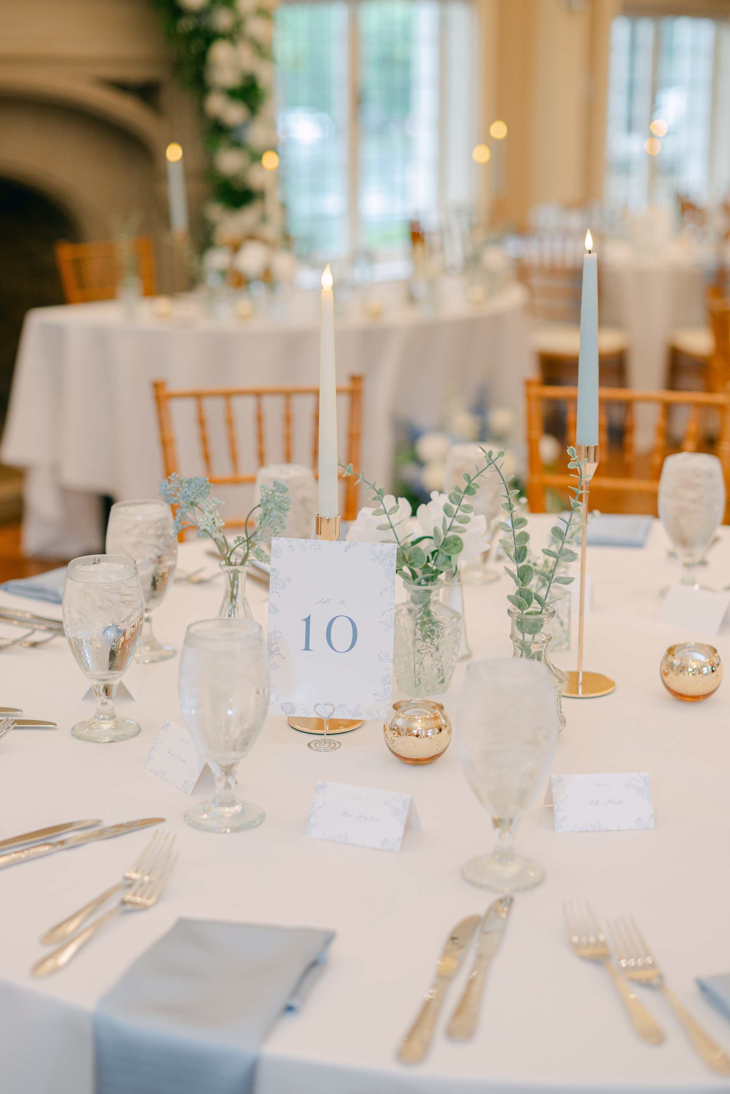 Kristen Bowen Photography, Indianapolis Wedding Photographer, Laurel Hall Wedding, Wedding reception details
