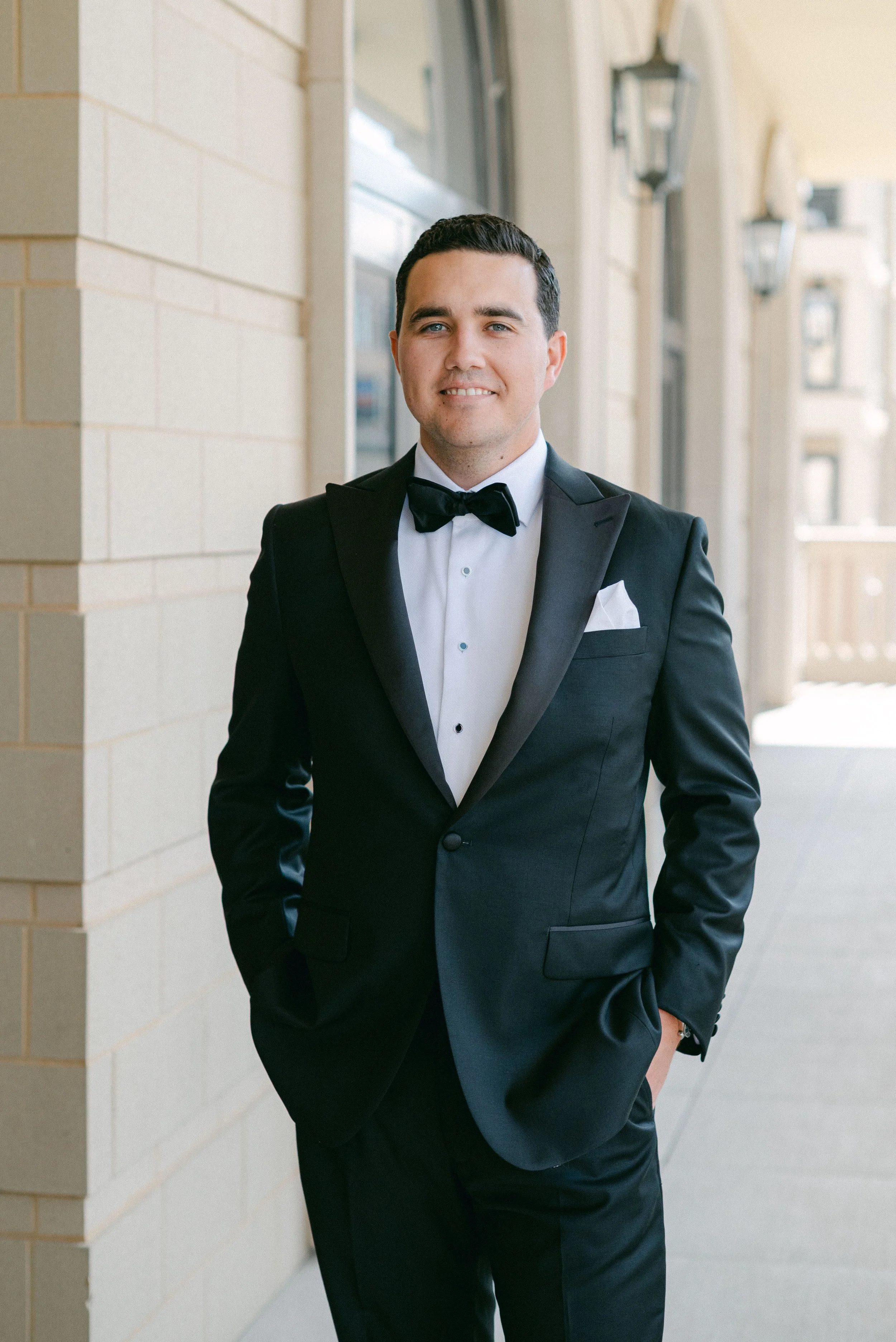 Kristen Bowen Photography, Indianapolis Wedding Photographer, Hotel Carmichael Wedding, Groom portraits