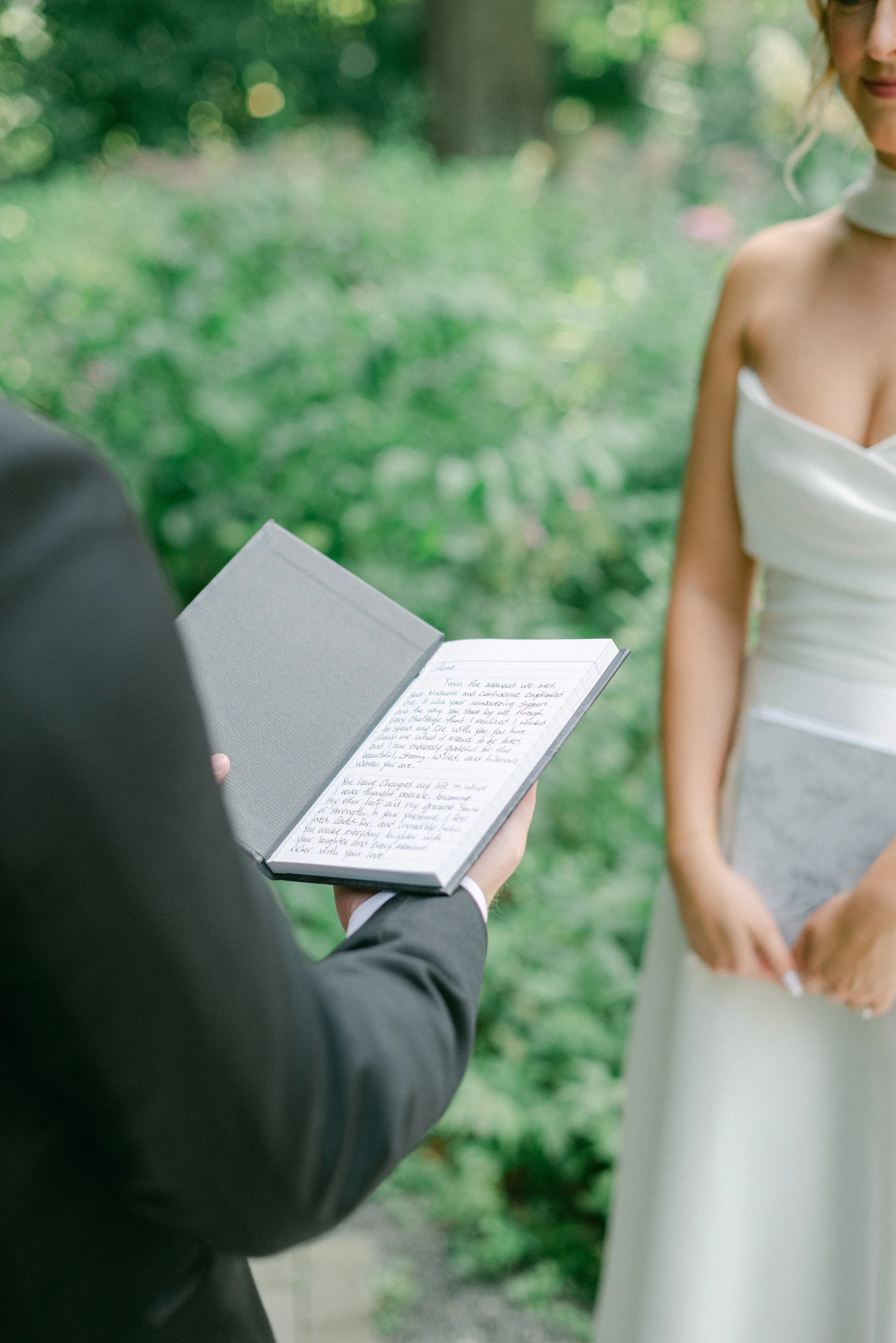 Kristen Bowen Photography, Indianapolis Wedding Photographer, Newfields Wedding, private vows