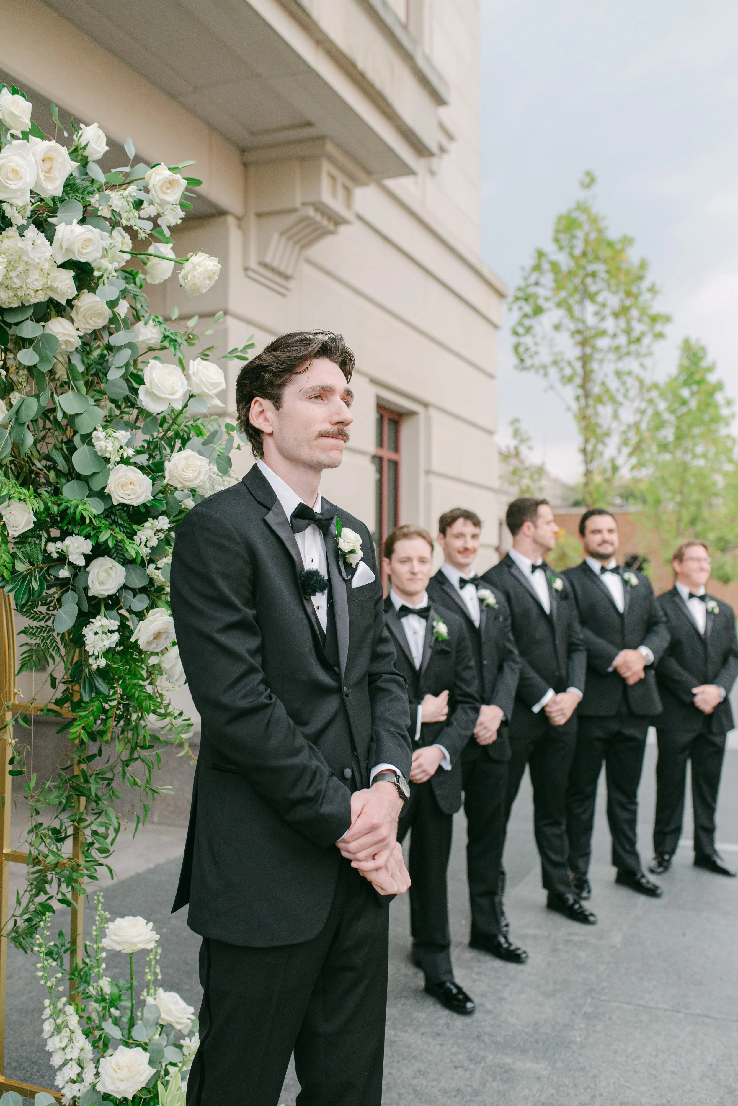 Kristen Bowen Photography, Indianapolis Wedding Photographer, Hotel Carmichael Wedding, Wedding ceremony