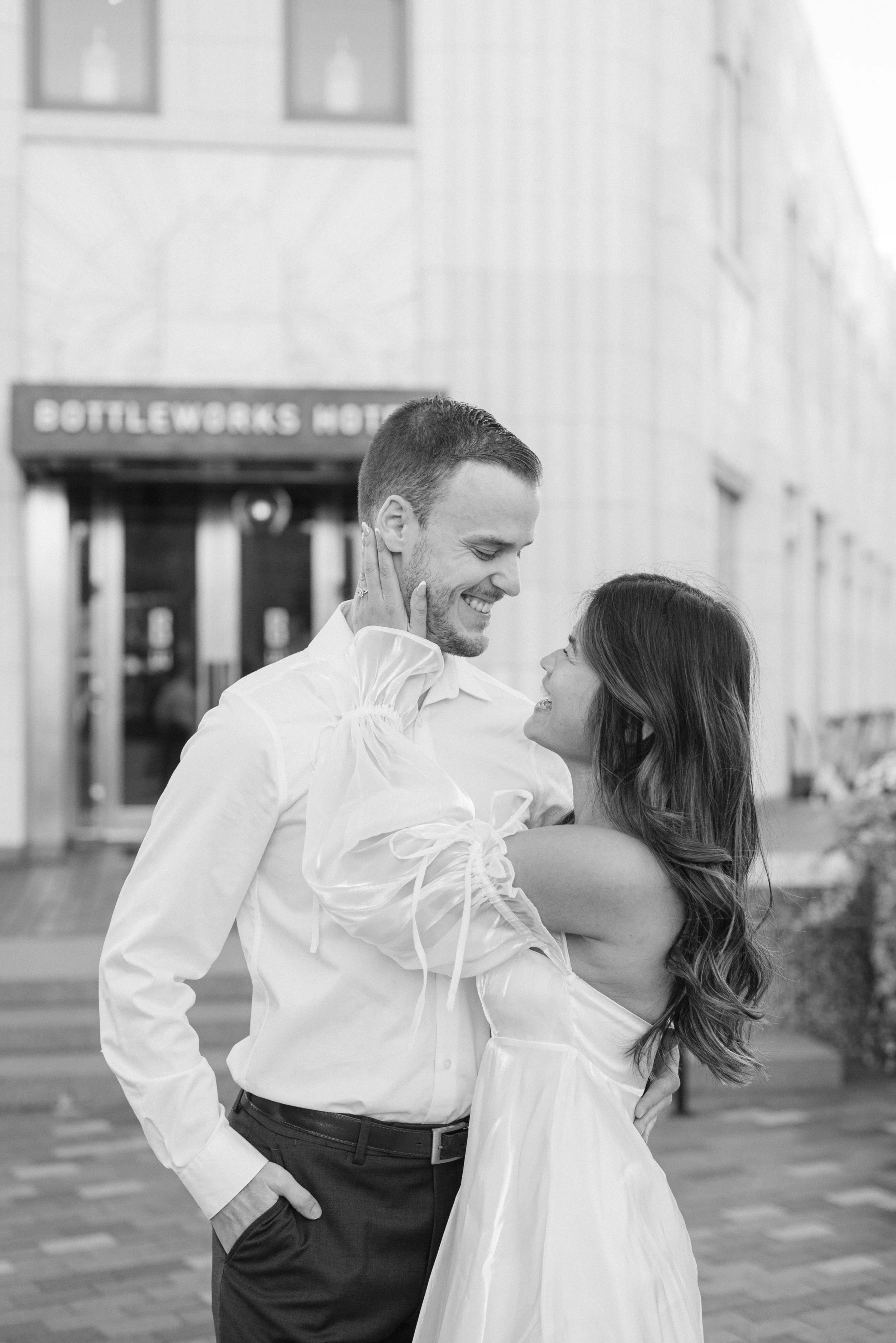 Kristen Bowen Photography, Indianapolis Wedding Photographer, Bottleworks Hotel, Engagement Session