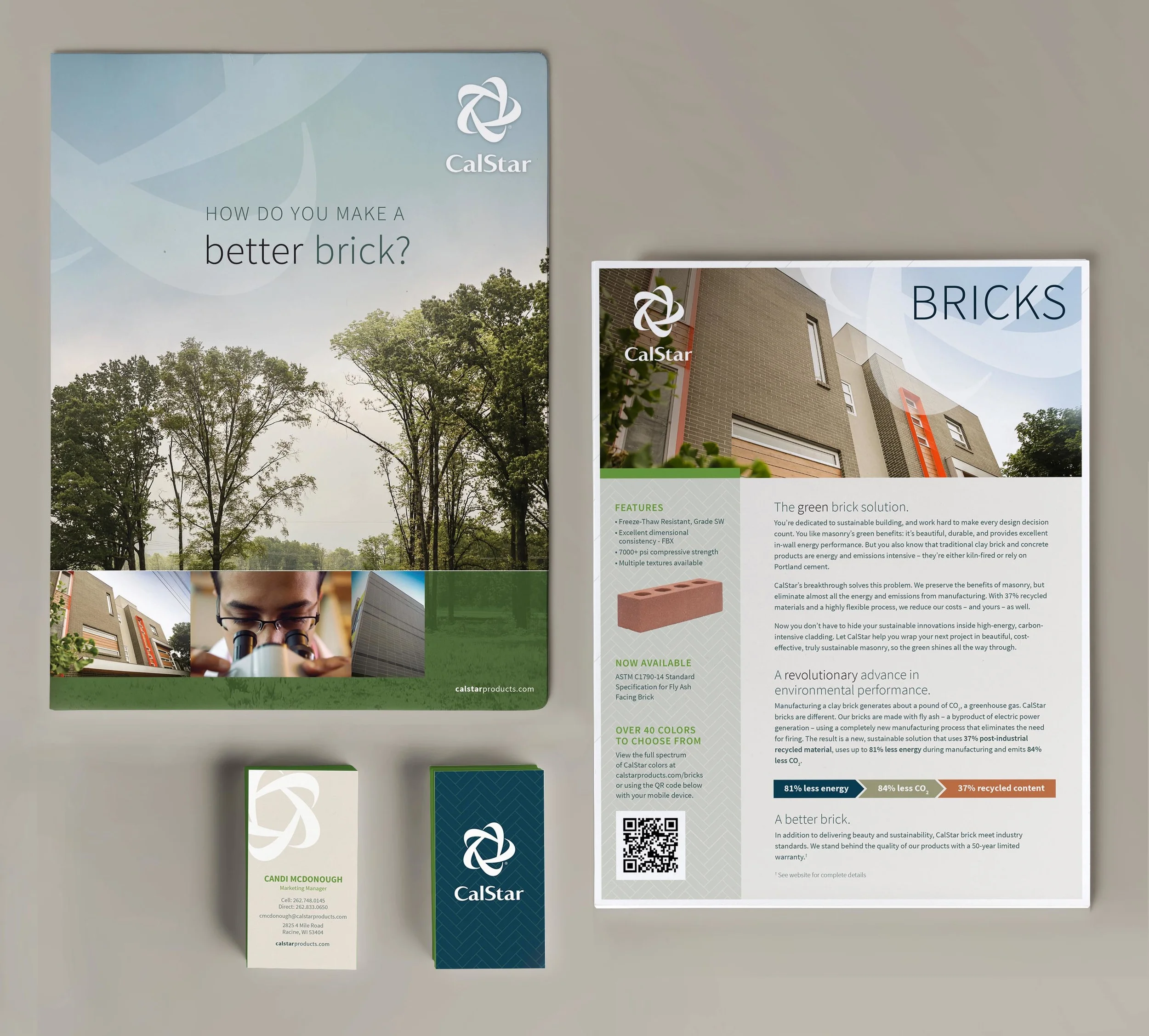 + COLLATERAL FOR CALSTAR PRODUCTS +