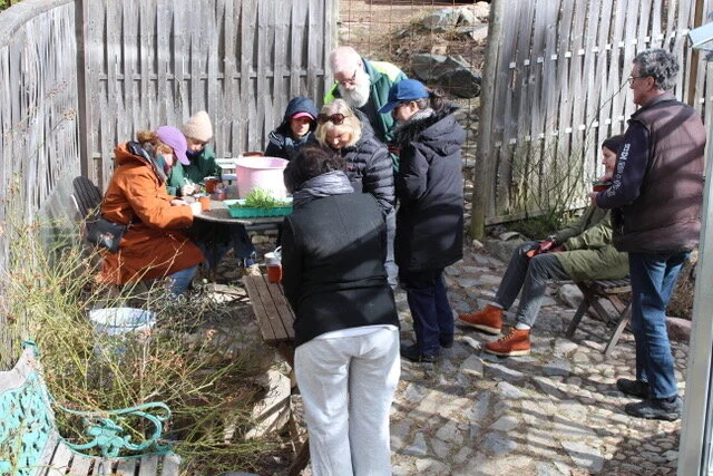 TRÄDGÅRDSGRUPP MÖTER TRÄDGÅRD