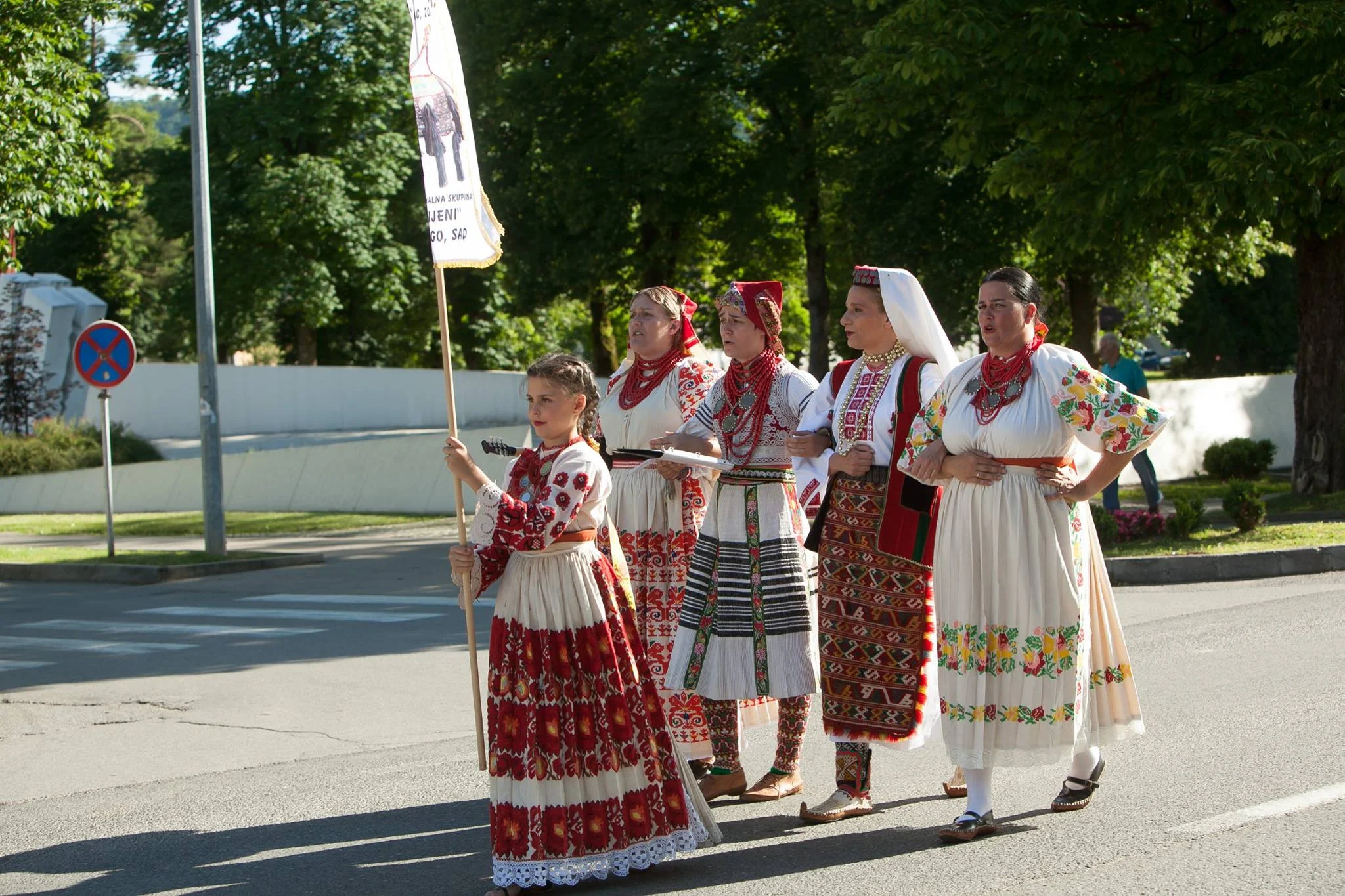 17th annual folklore festival in Otocac, Croatia