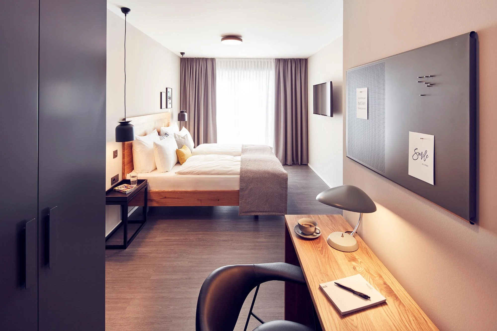 Architekturfotografie Hotel München TIMEHOUSE Innenarchitektur