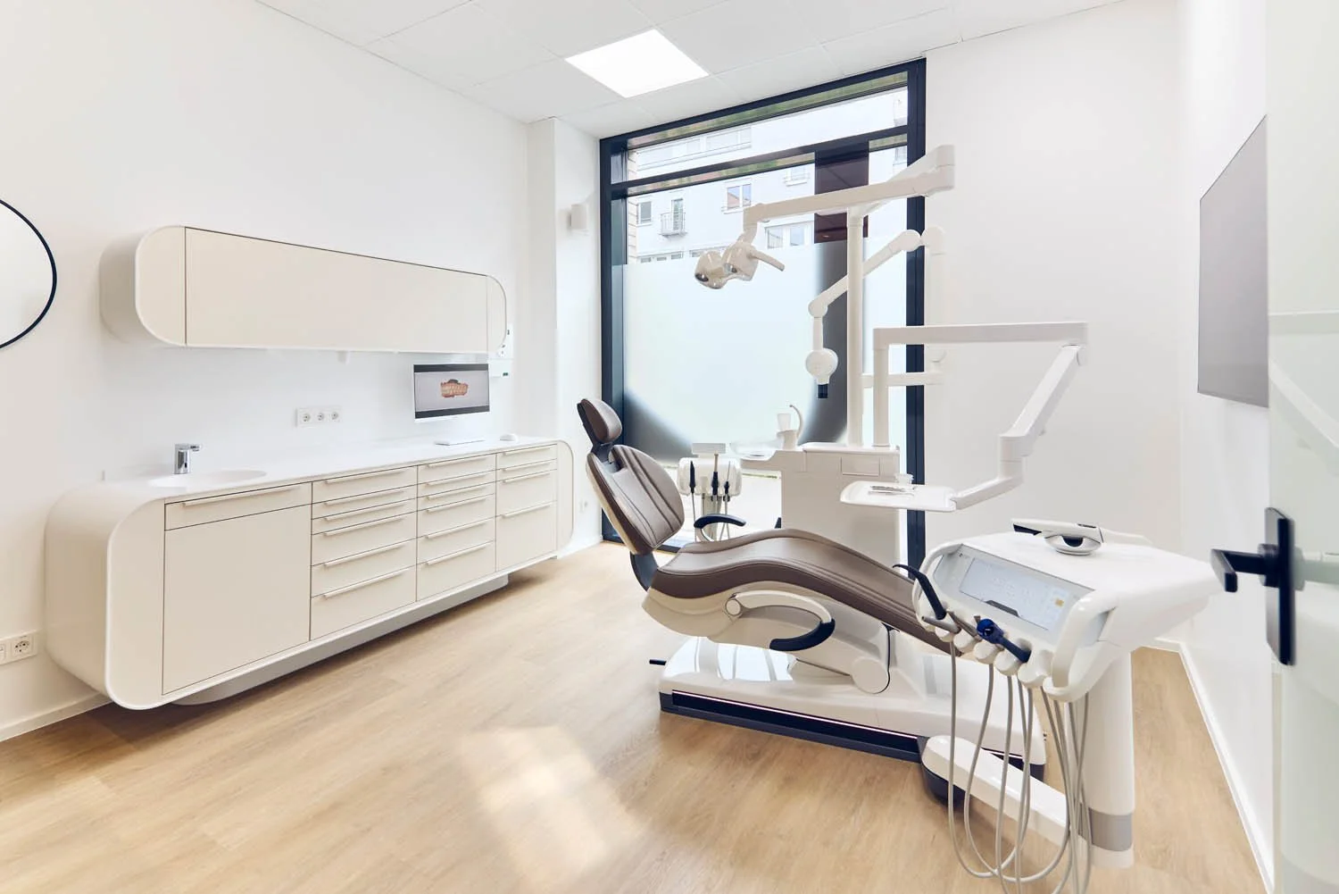 Architekturfotografie Ulm Behandlungszone Praxis