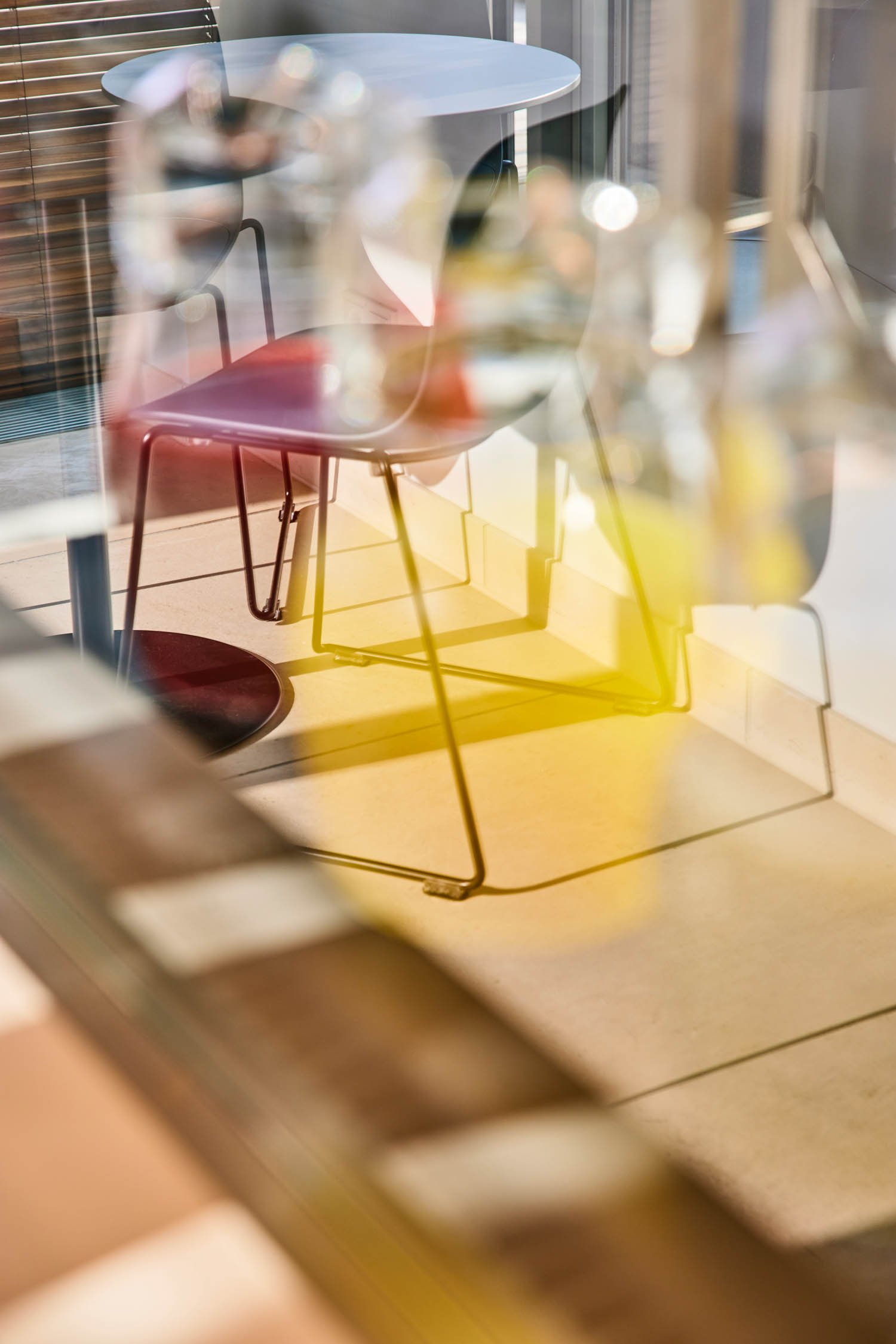 Architekturfotografie Health Center Bar Bereich