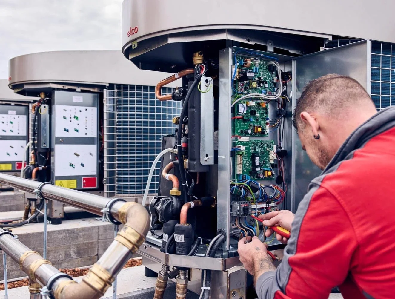 Industriefotografie ELCO – Mitarbeiter & Arbeitsprozesse