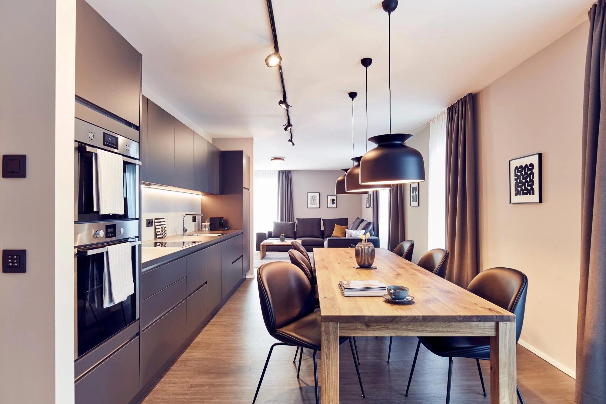 Architekturfotograf München – Hotelapartment Innenarchitektur