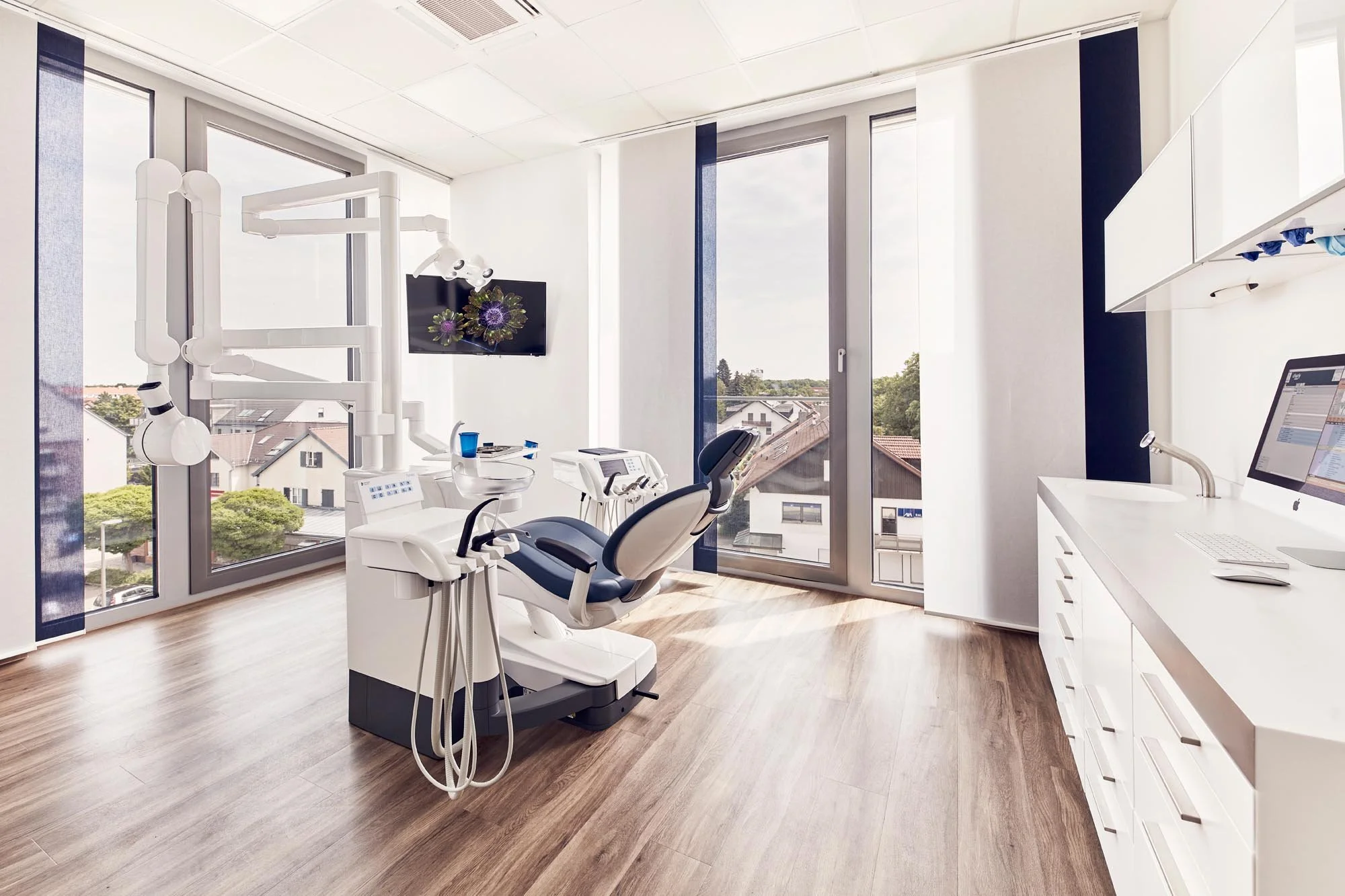 Arztpraxis Architektur München Behandlungszone
