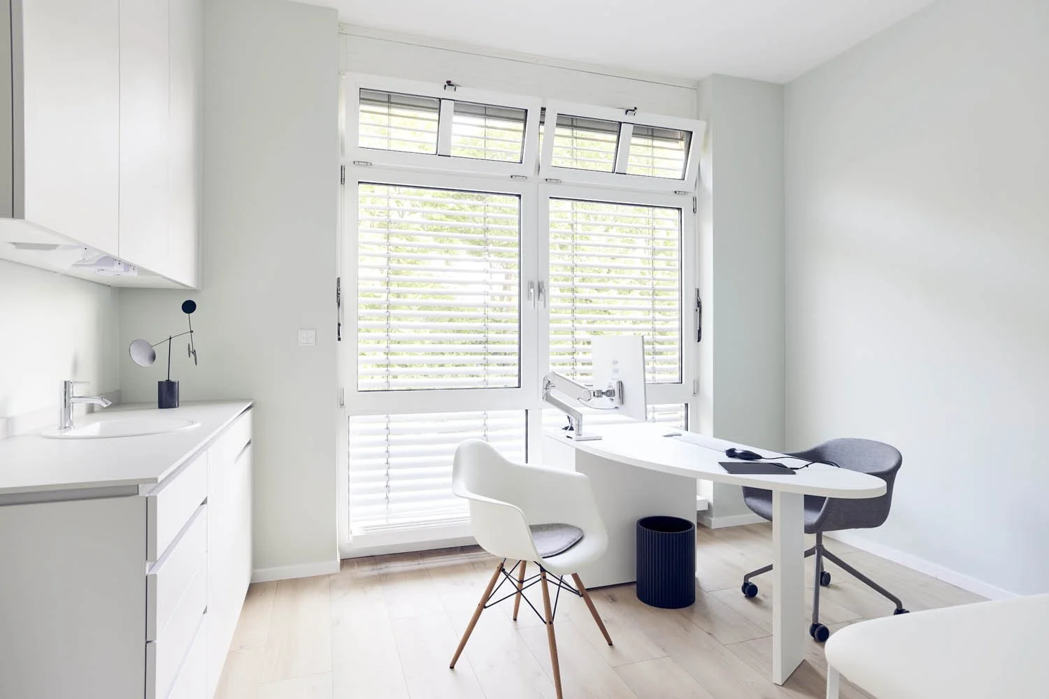 Moderne Hausarztpraxis Innenraumstruktur