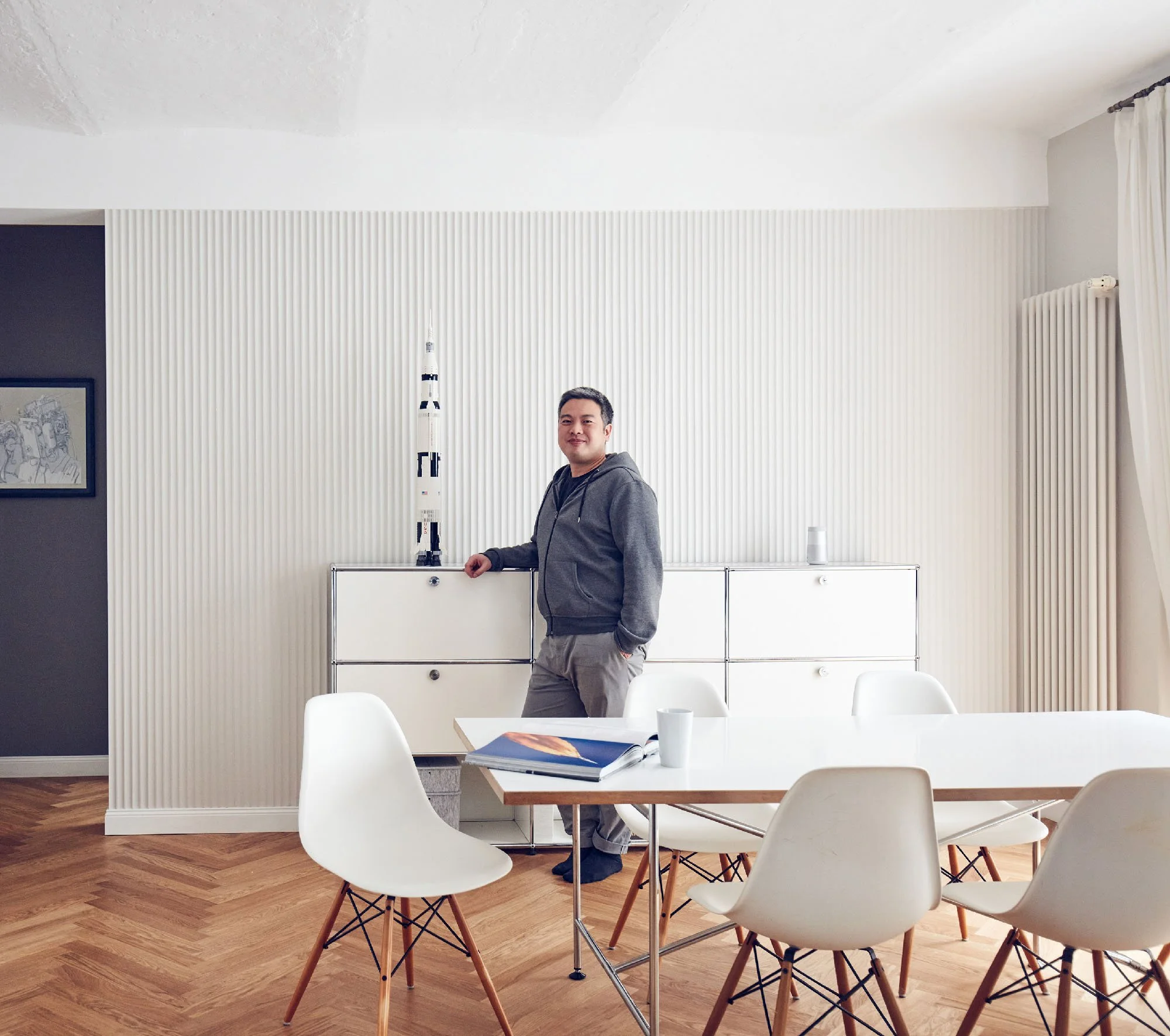 Architekturfotograf München – klassische Altbauarchitektur Innenraum