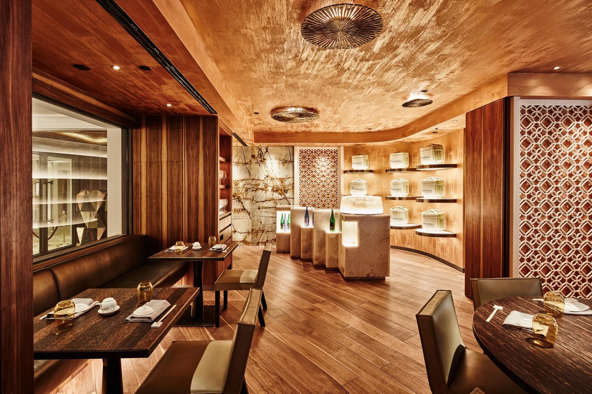 Architekturfotograf München – Restaurantinterieur Mandarin Oriental