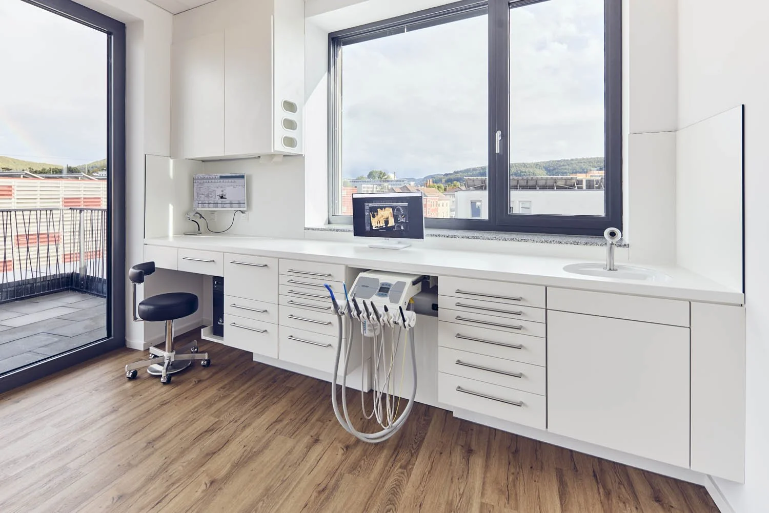 OP-Architektur im medizinischen Kontext - Labor