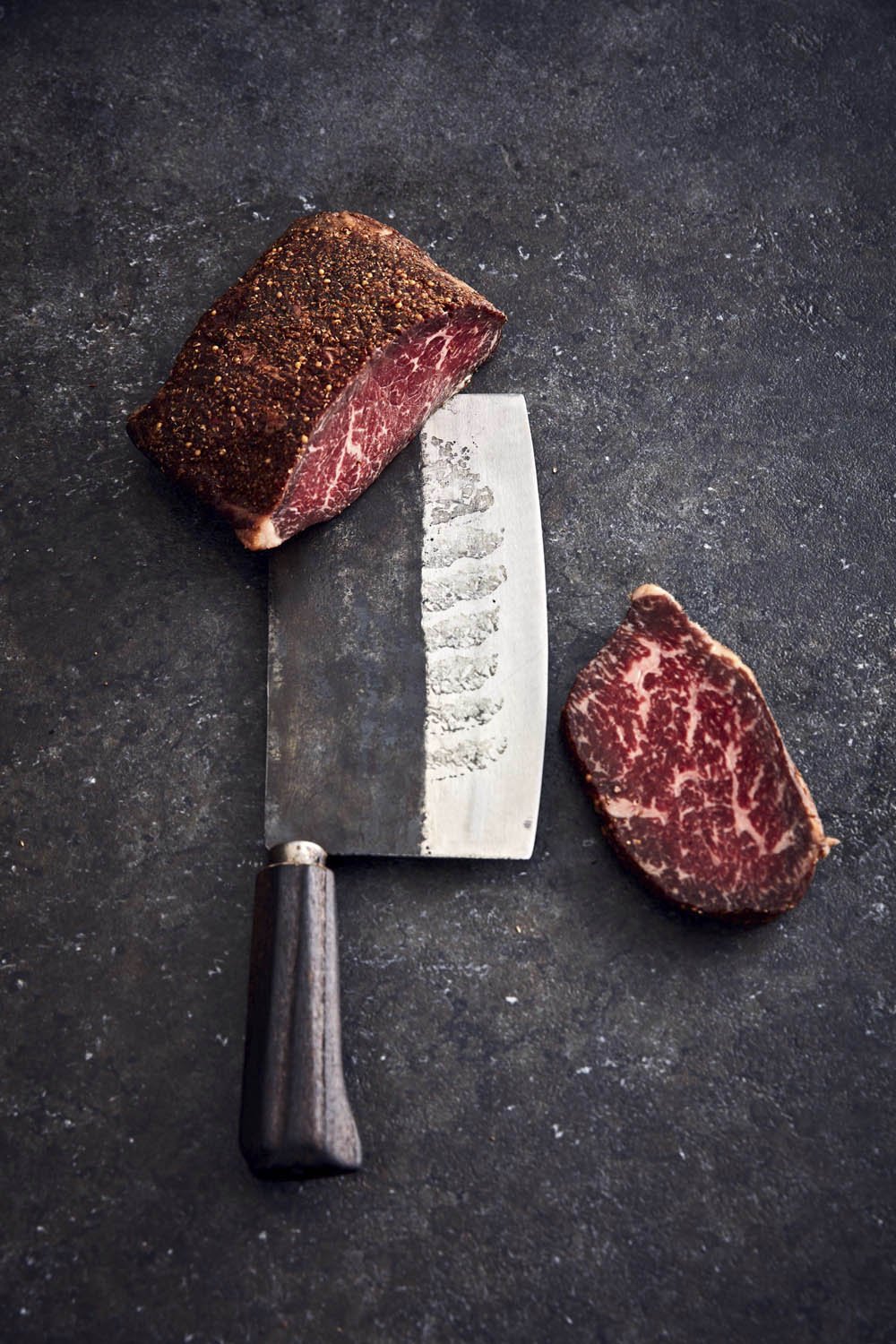 Kulinarische Fotografie Premium Fleischgericht