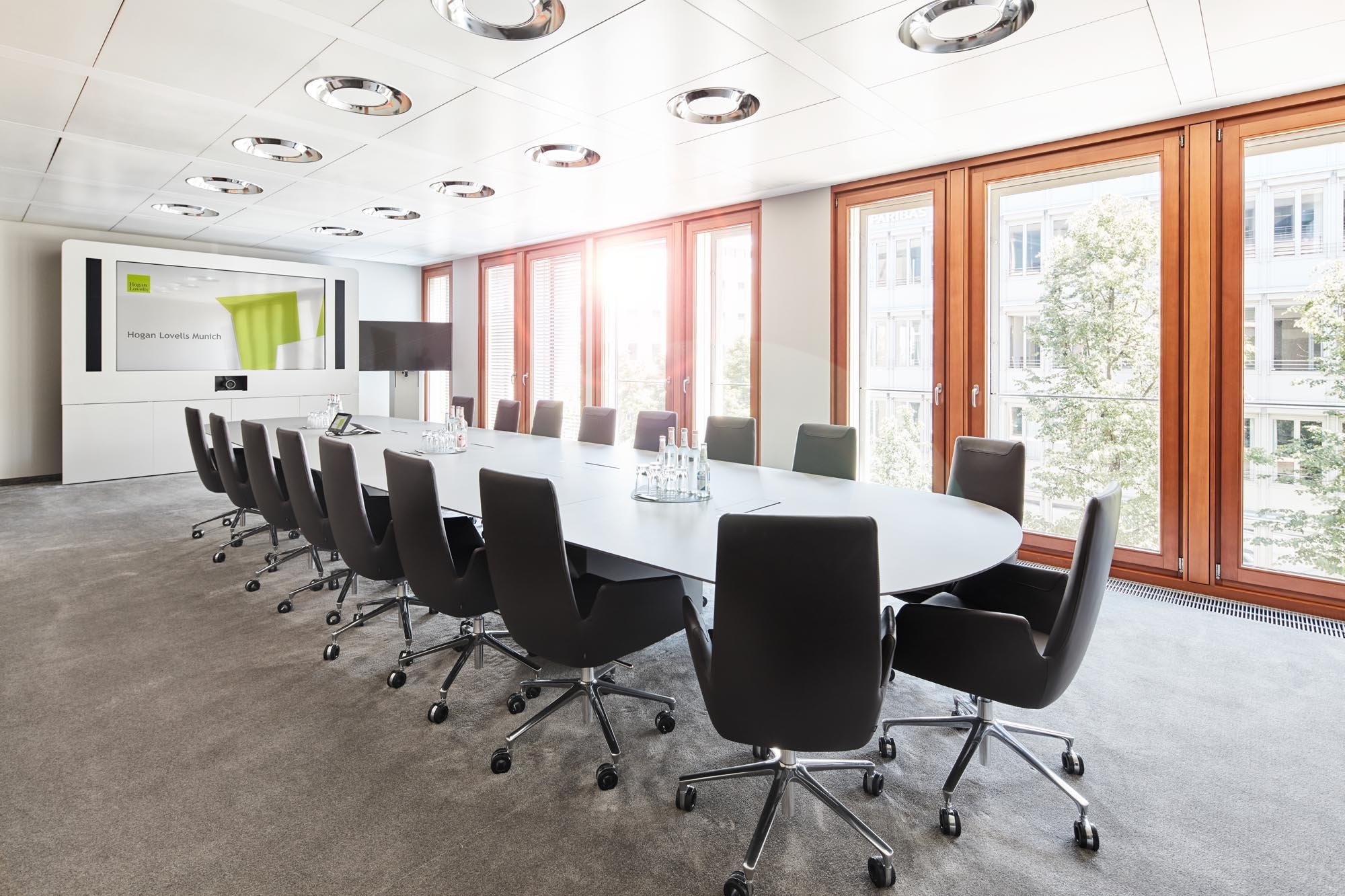 Innenarchitektur Kanzlei München Besprechungsraum