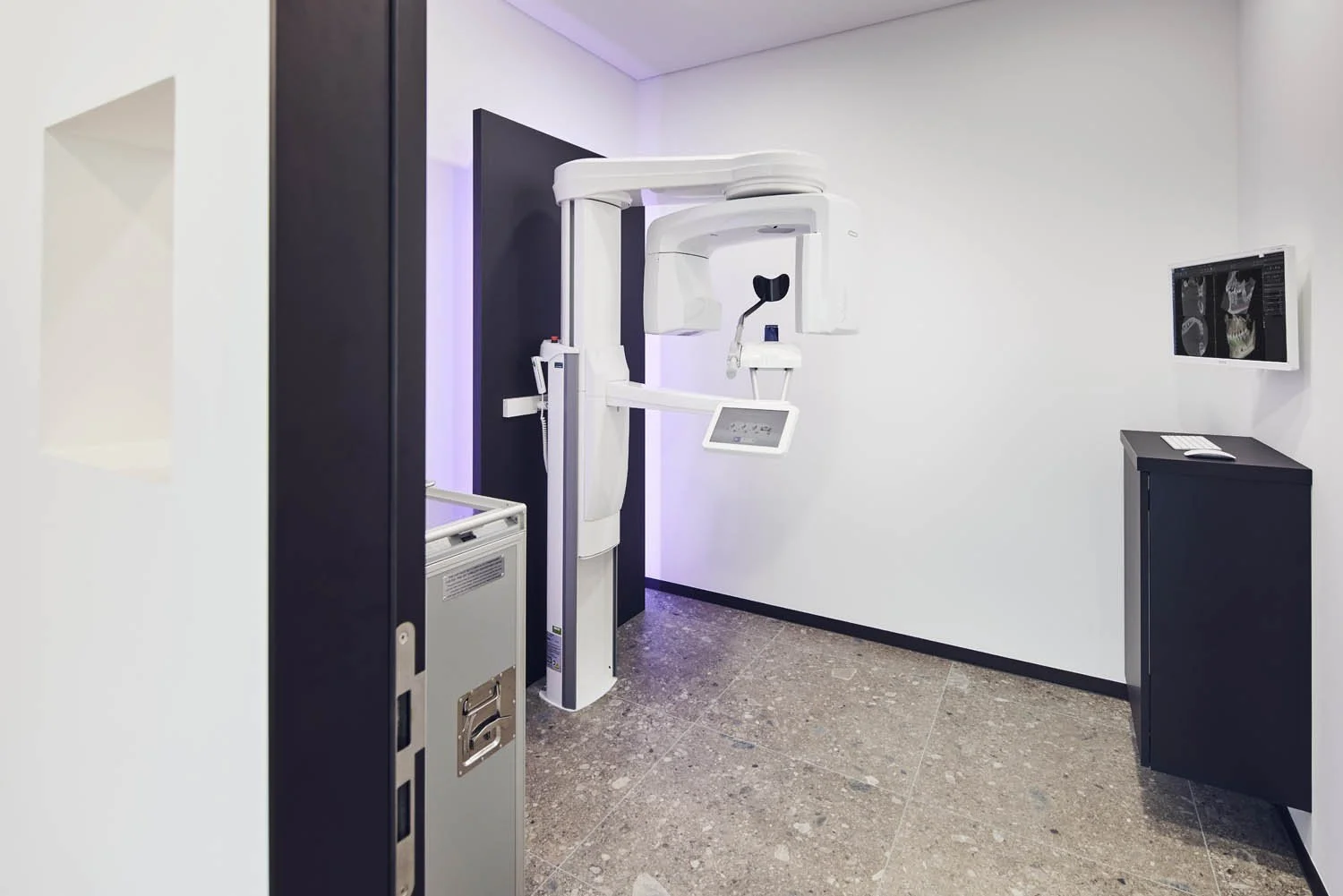 Architekturfotografie Bodensee Behandlungsbereich Praxis