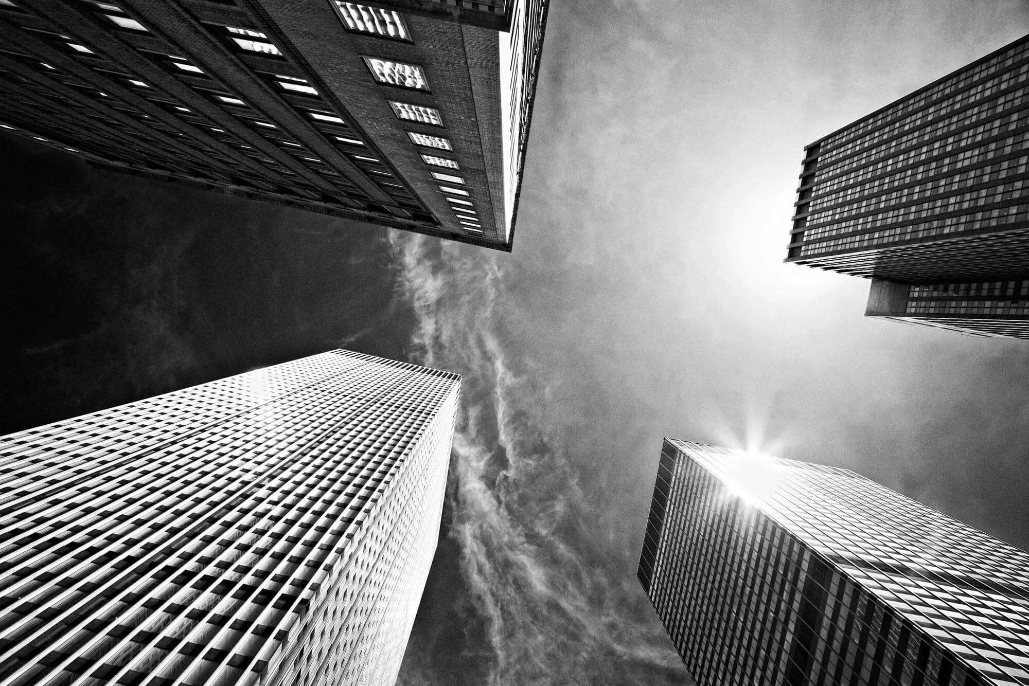 Architekturaufnahme Manhattan Hochhaus