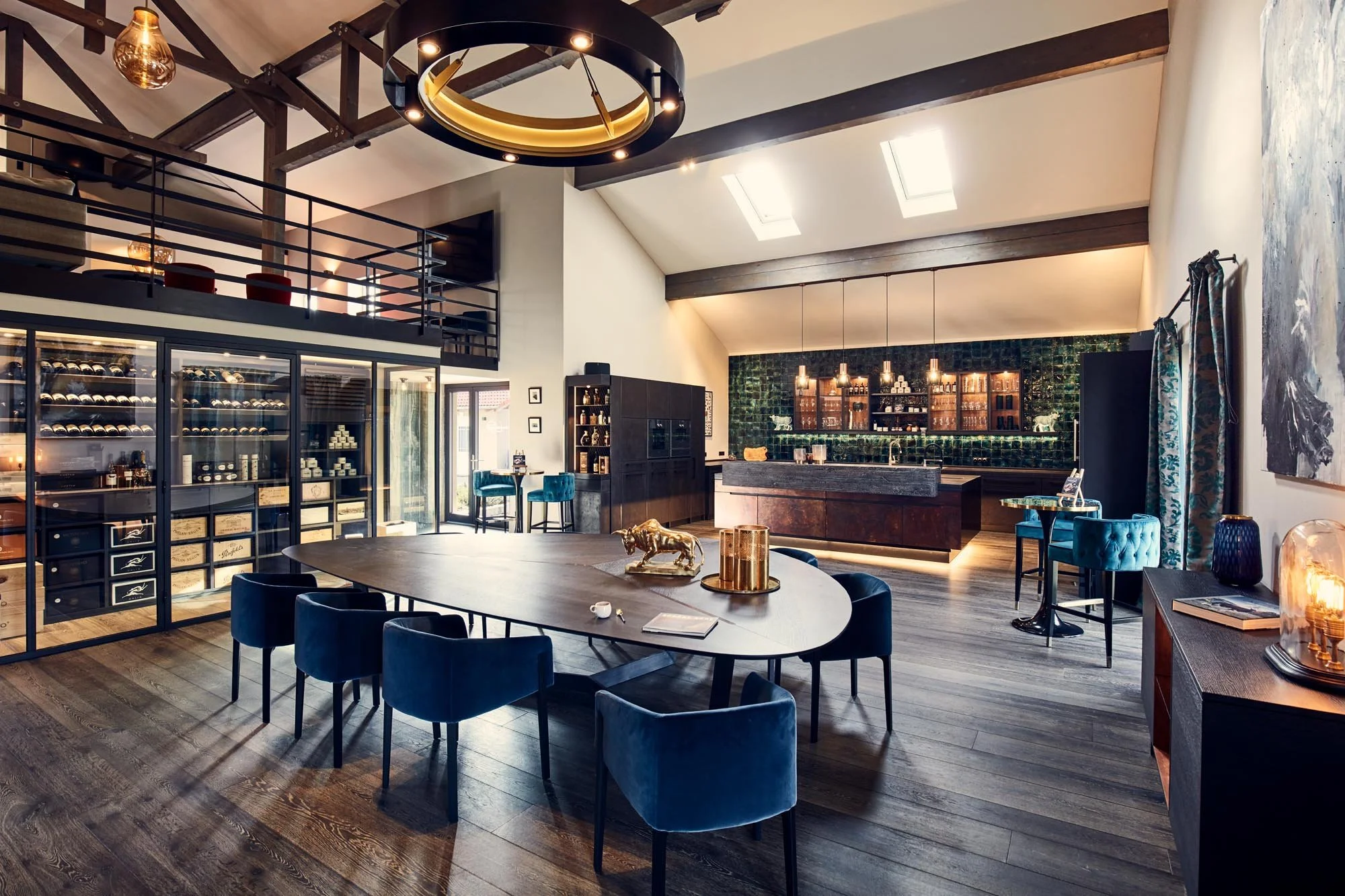 Architekturfotografie Kücheninterieur moderner Raum