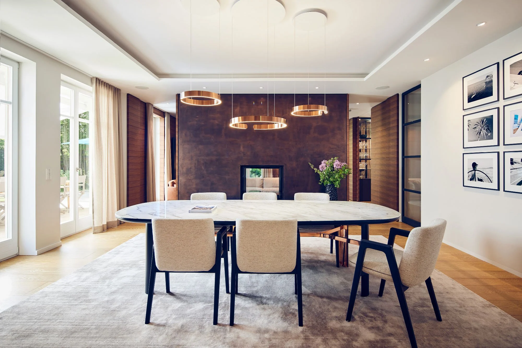 Architekturfotograf München – Stadtvilla Grünwald Interieur