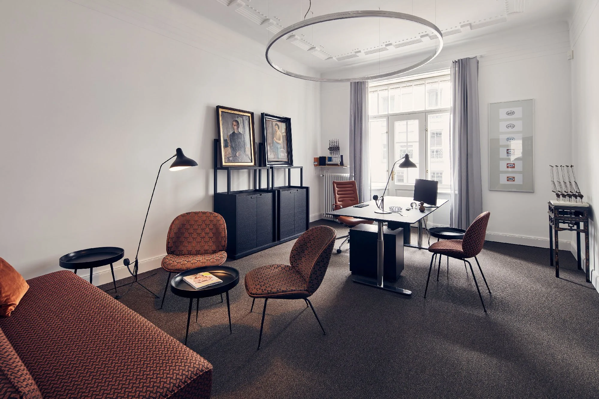 Architekturfotograf München – hochwertige Büroarchitektur Innenraum