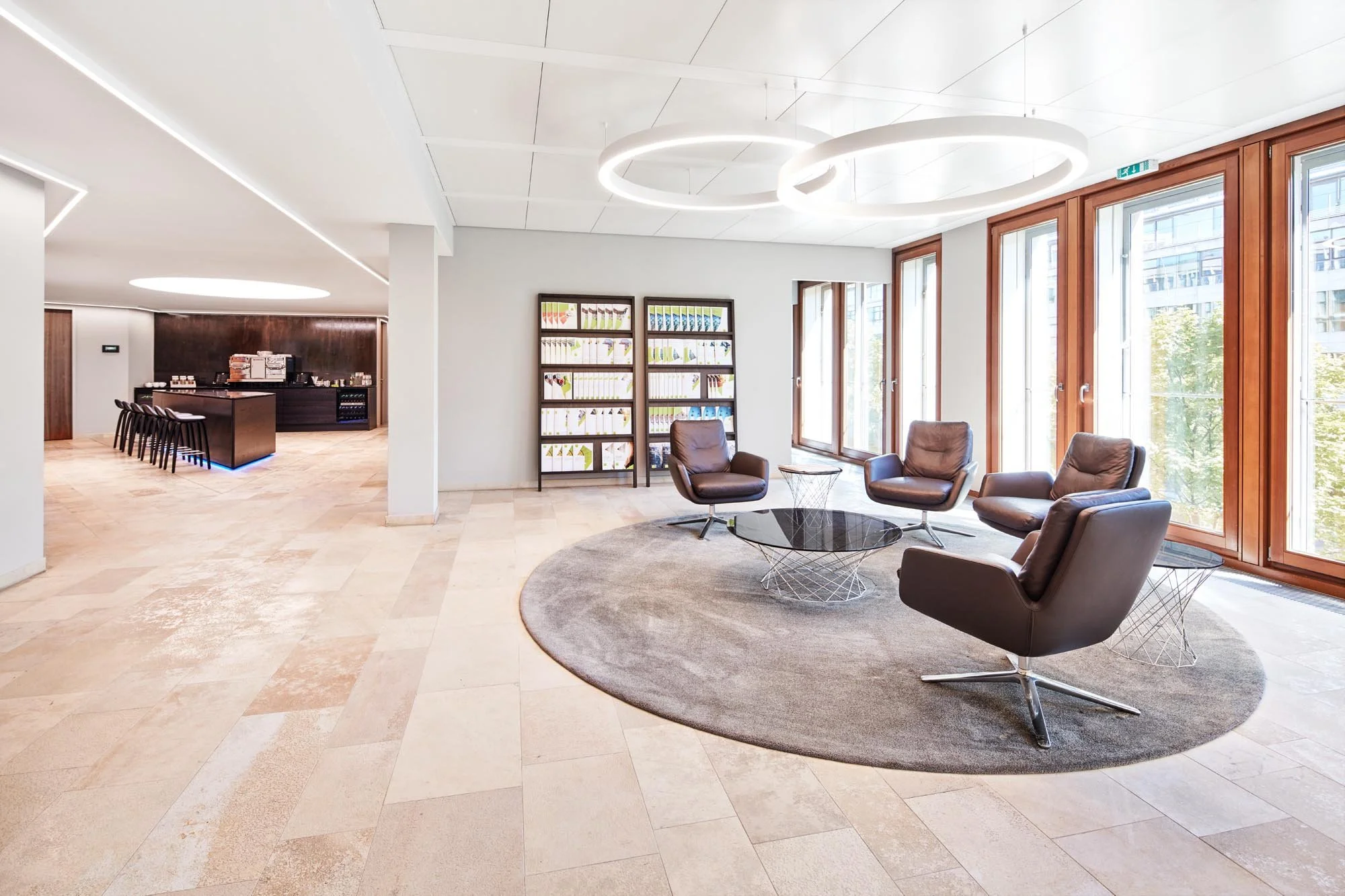 Unternehmensarchitektur Kanzlei München Innenraum