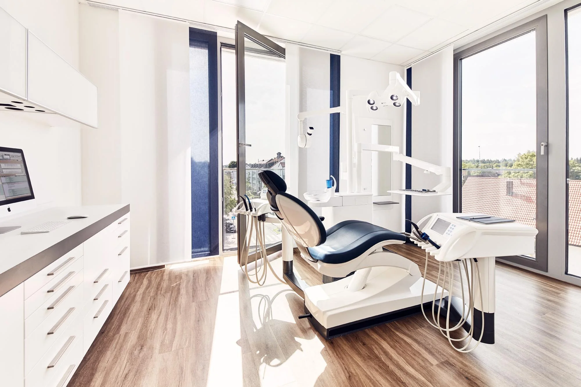 Innenarchitektur Arztpraxis München Raumstruktur