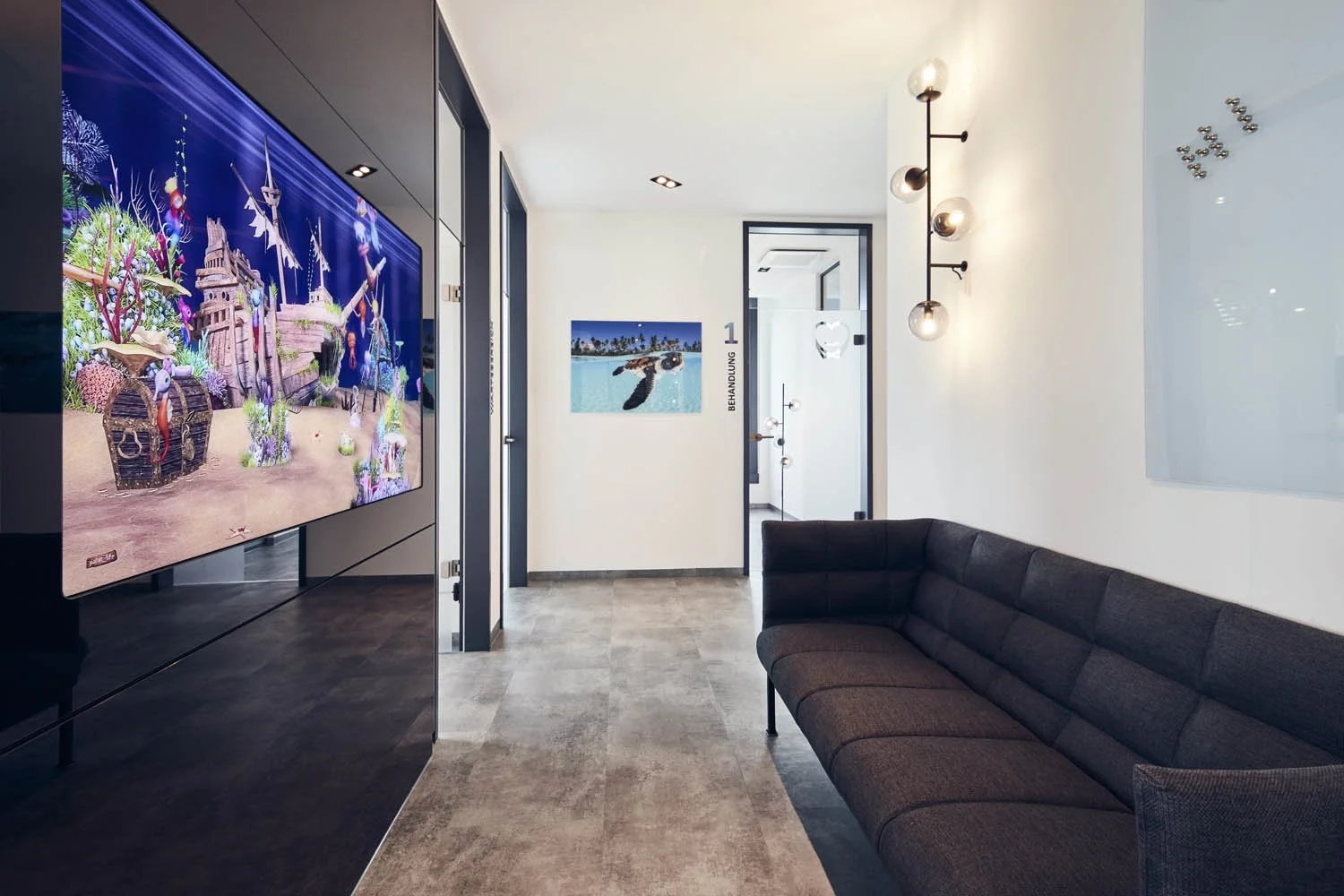 Medizinische Innenarchitektur für Kinder