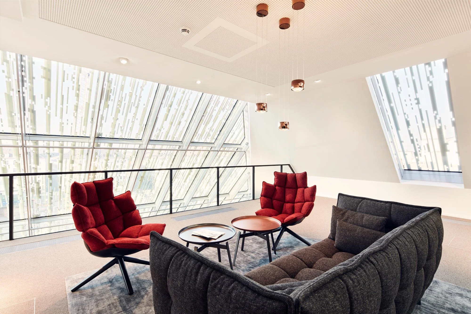 Architekturfotograf München – moderne Büroarchitektur Kanzlei Innenbereich