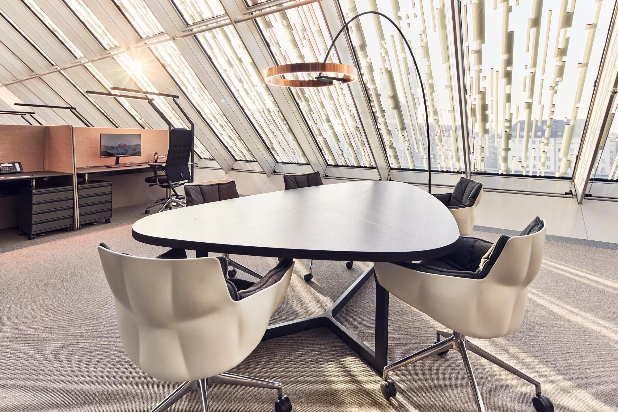 Architekturfotograf München – modernisierte Anwaltskanzlei Innenraum