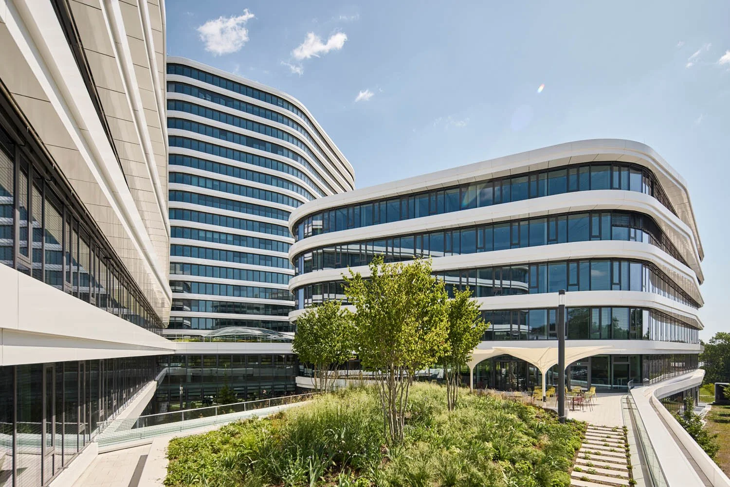 Architekturfotografie Stuttgart Versicherungsgebäude Außenansicht