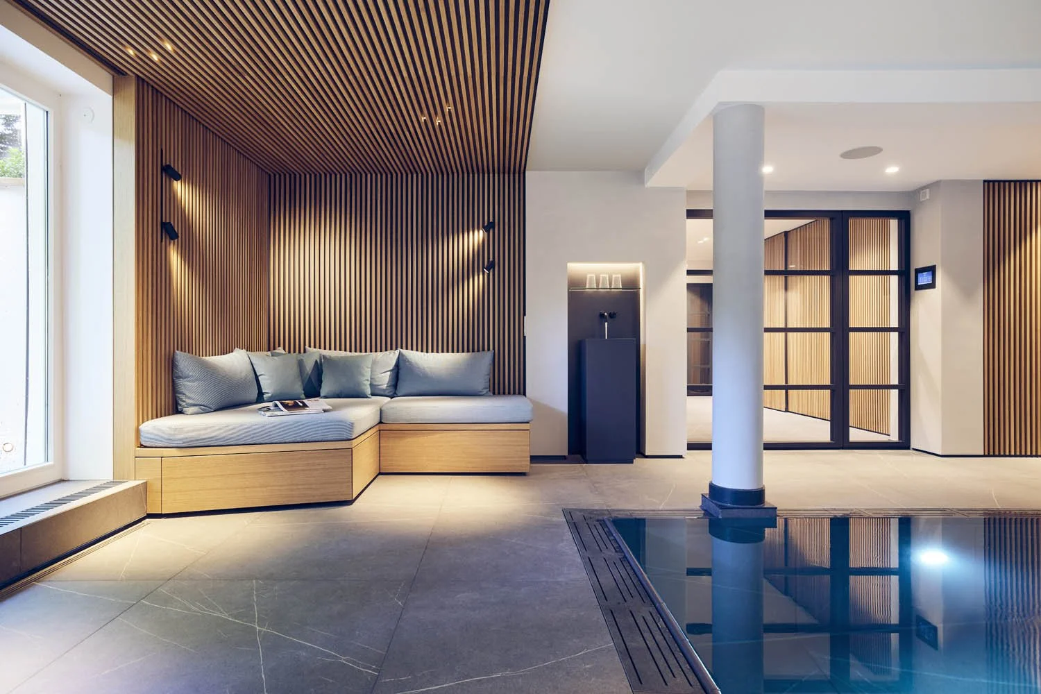 Architekturfotografie Villa Grünwald Interieur Architektur