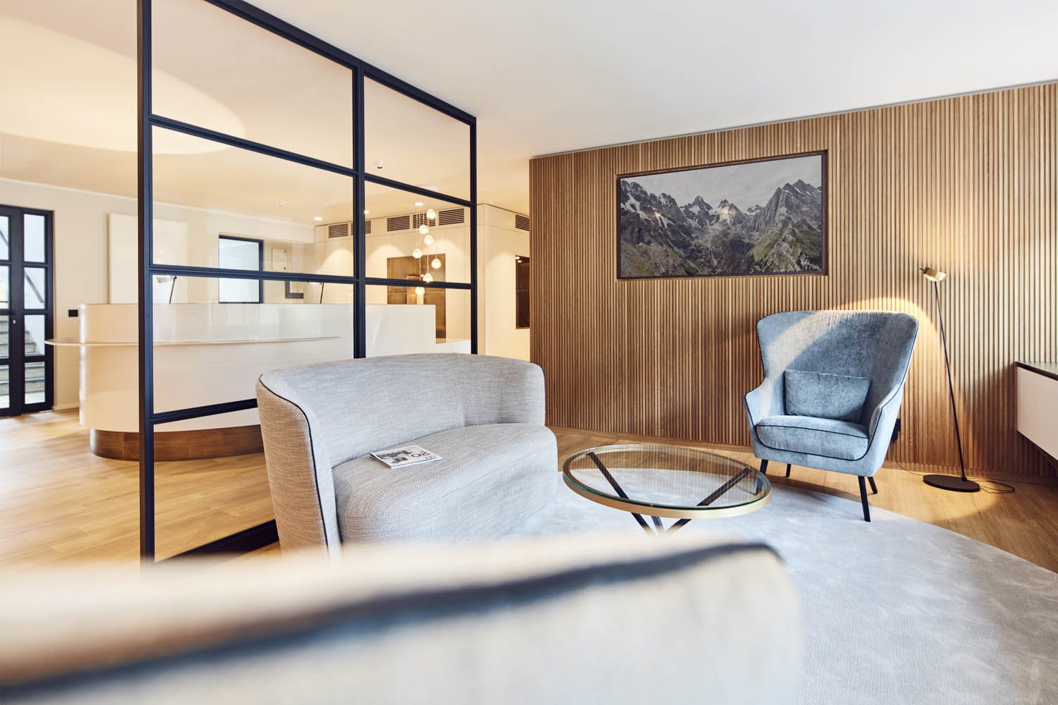 Architekturfotograf München – Zahnarztpraxis Innenarchitektur