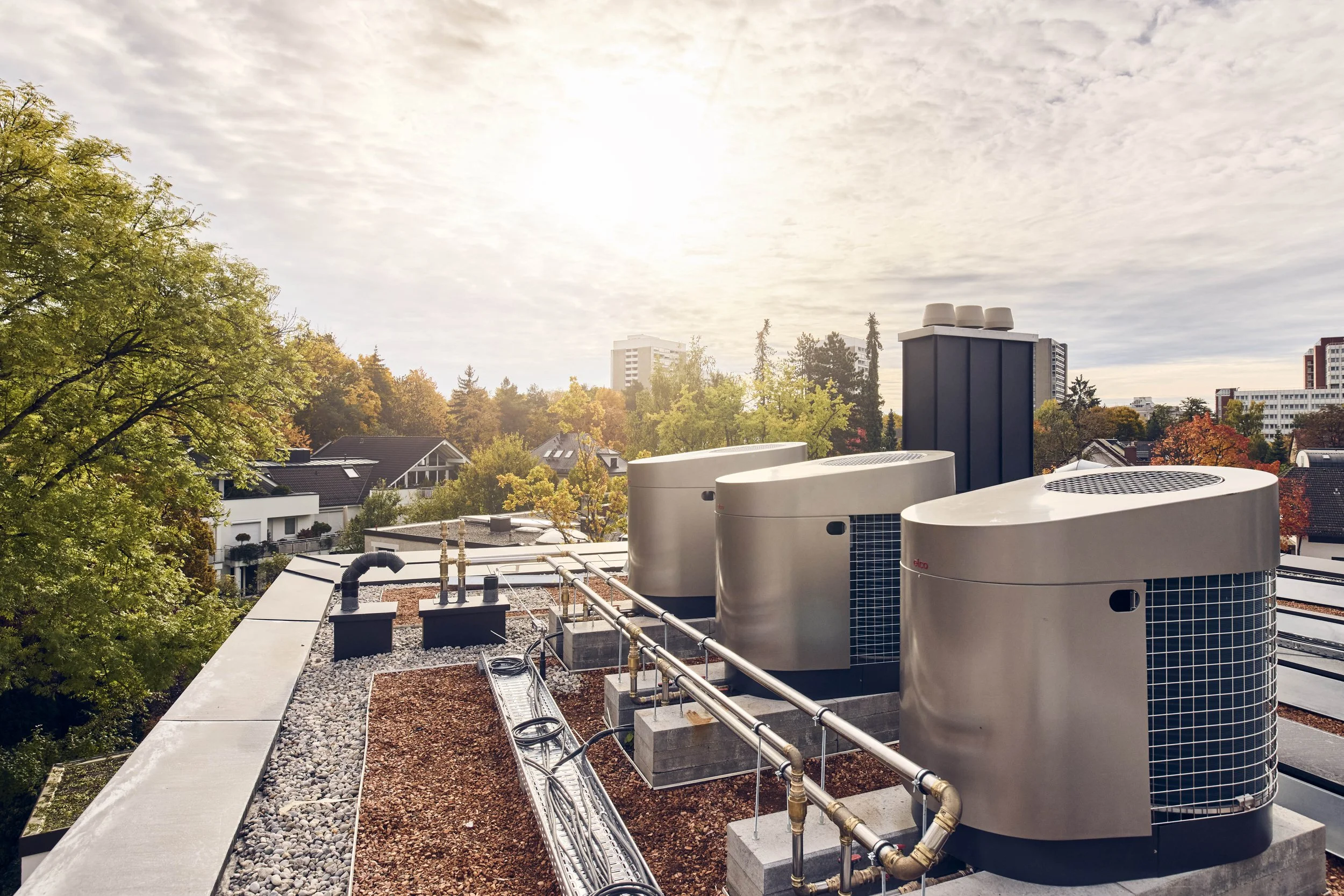 Corporate Fotografie Wärmepumpe Industrie