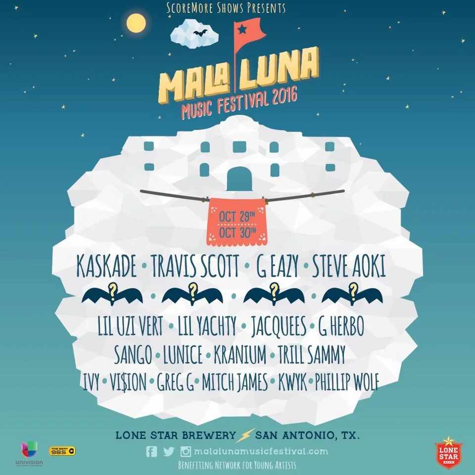 Update: Mala Luna Music Festival 2016